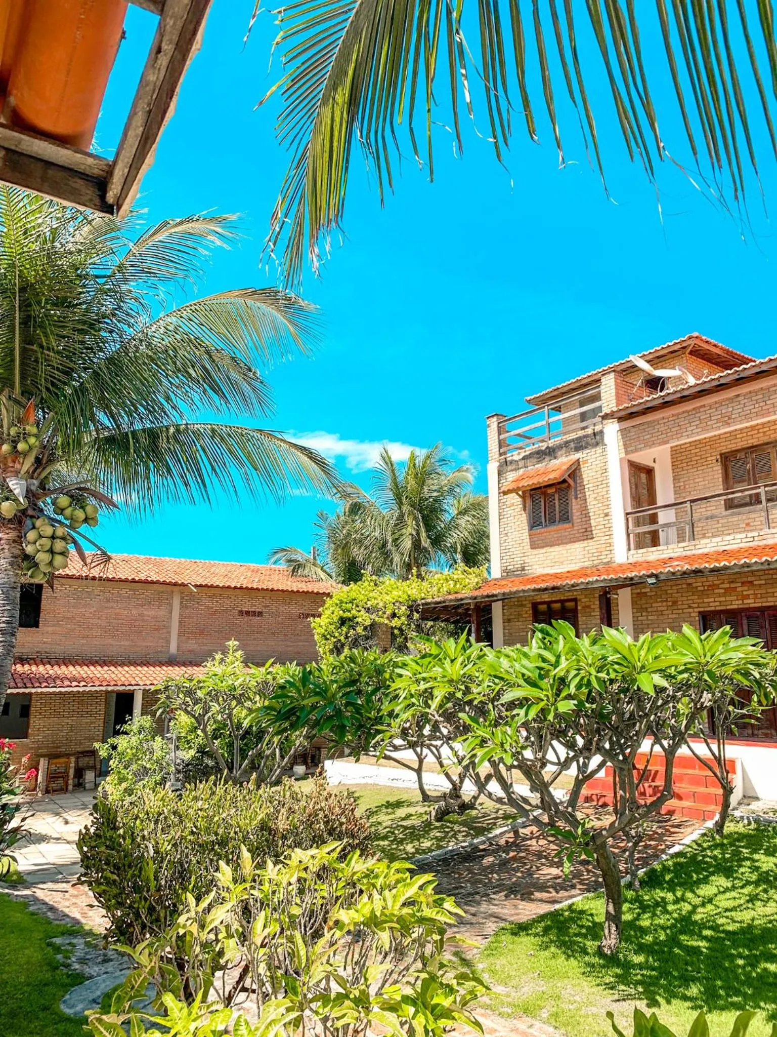 Garden in Pousada La Goduria