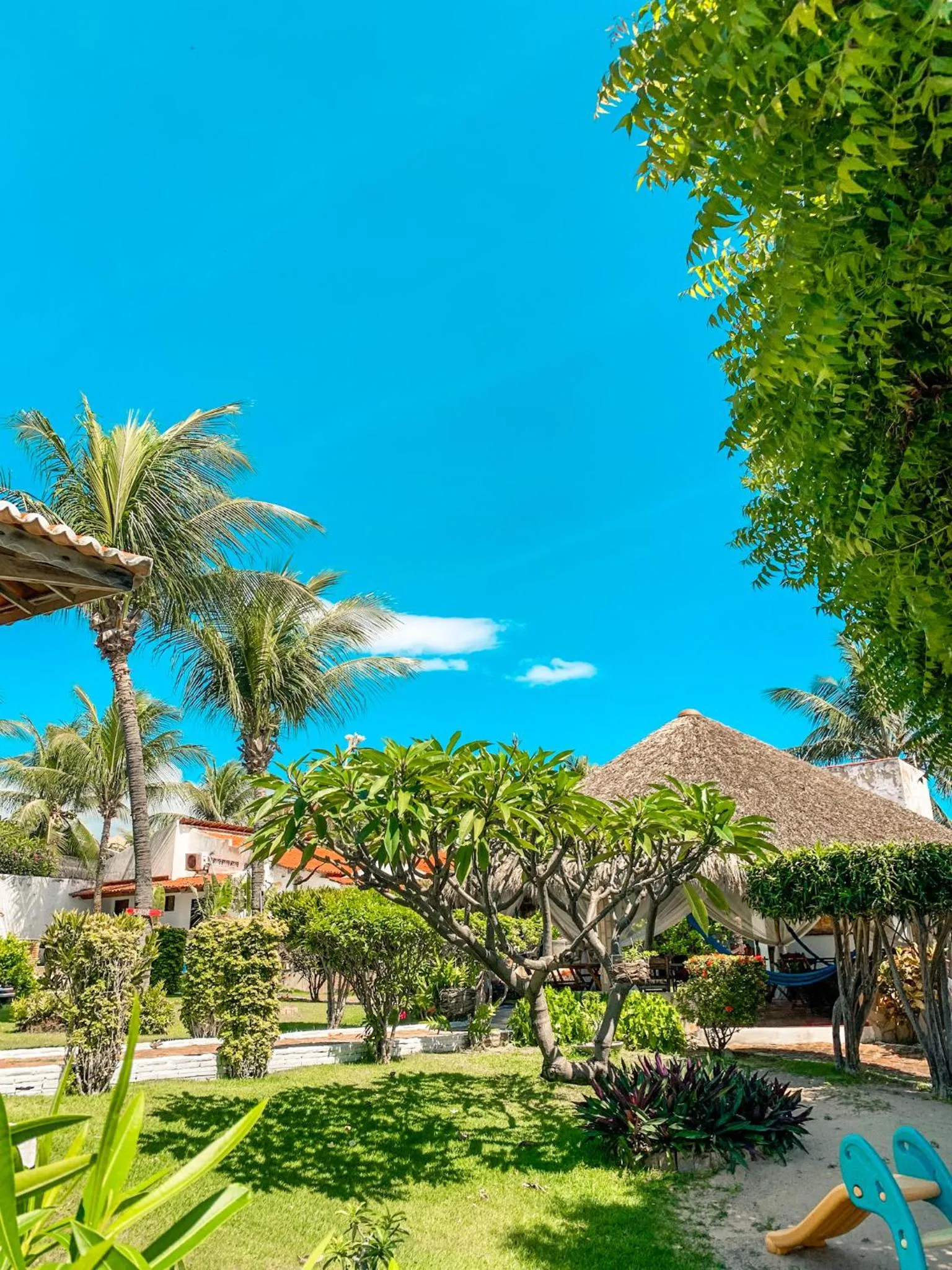 Garden in Pousada La Goduria