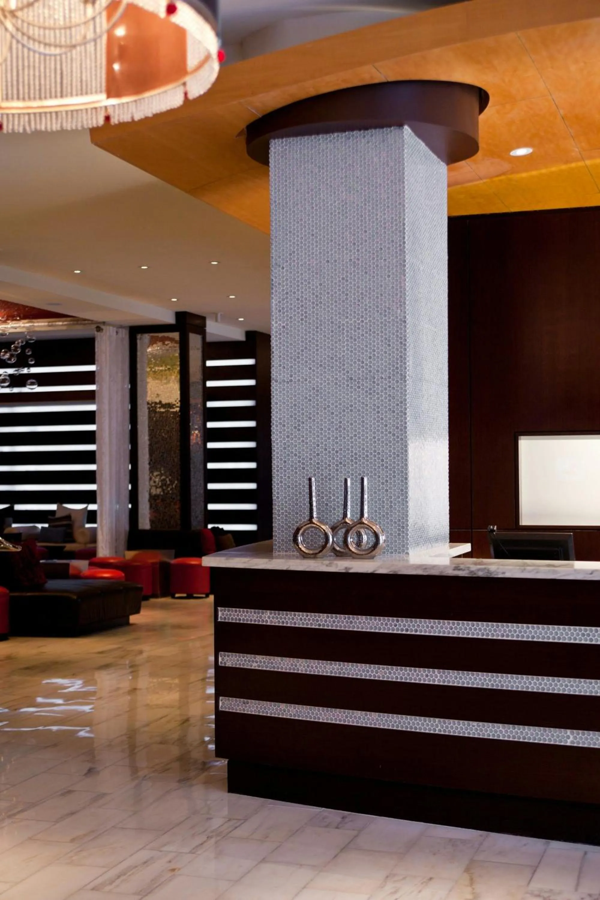 Lobby or reception in Renaissance New Orleans Pere Marquette French Quarter Area Hotel