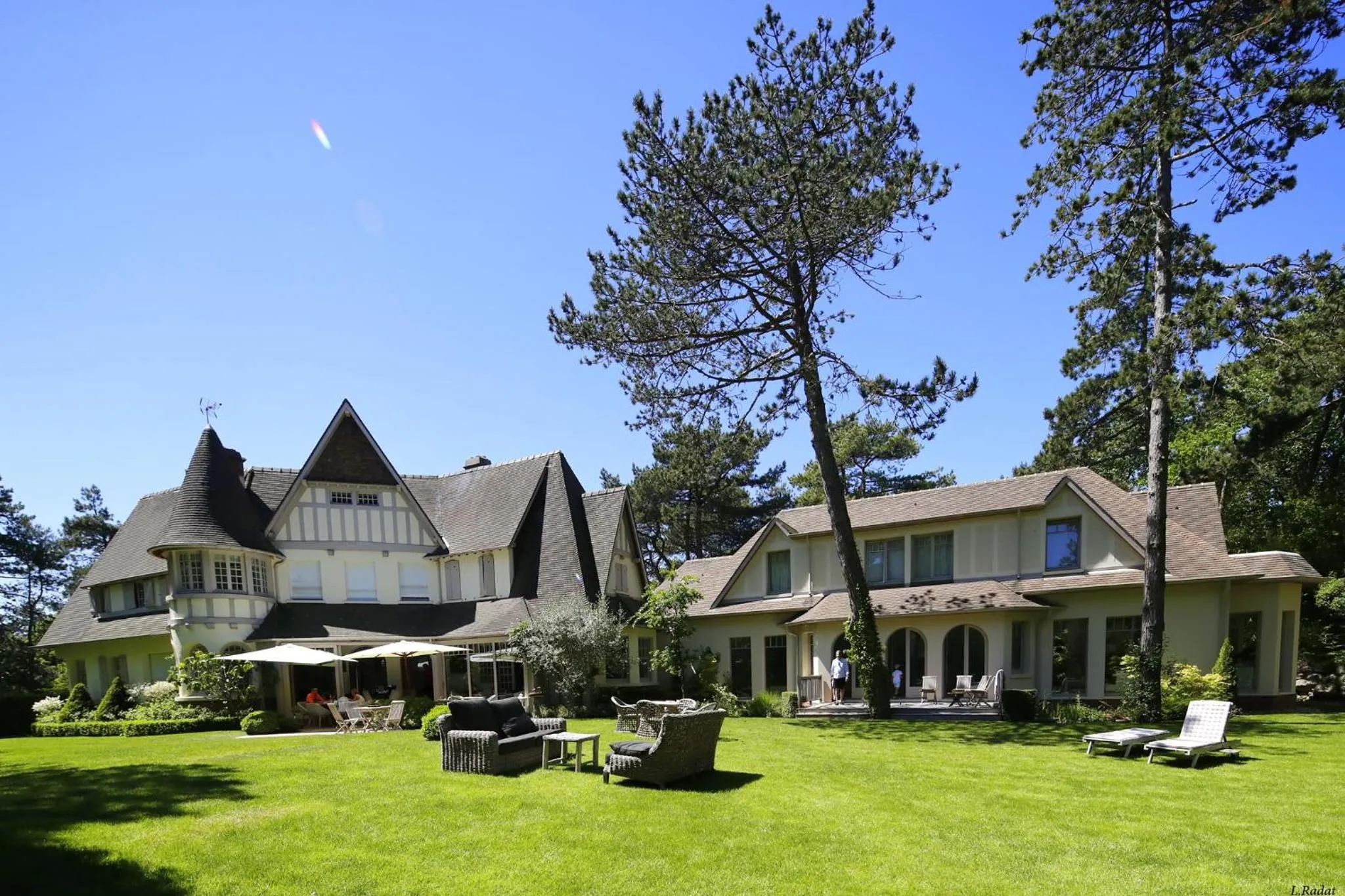 Property building in Demeure d'Hôtes Haec Otia