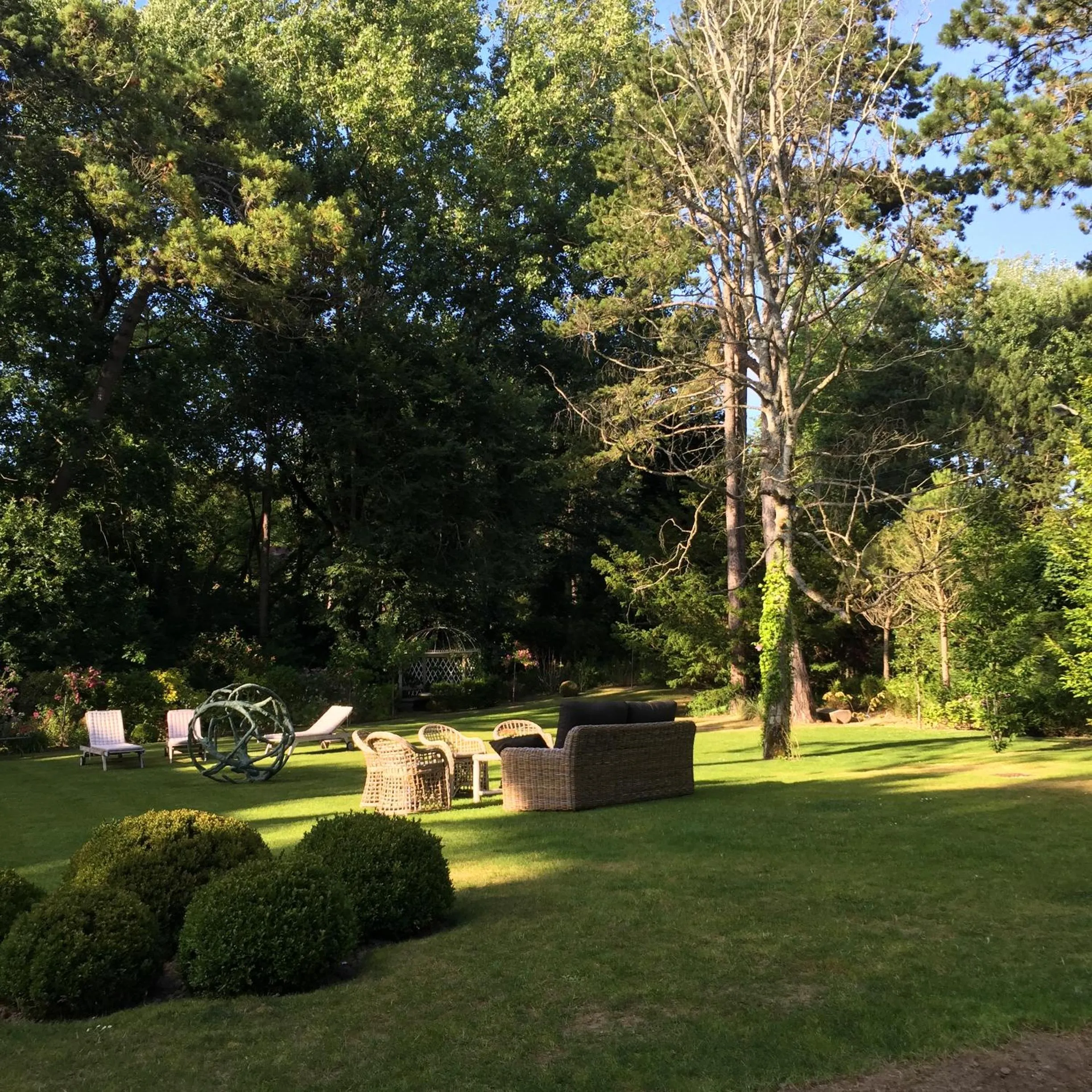 Garden in Demeure d'Hôtes Haec Otia