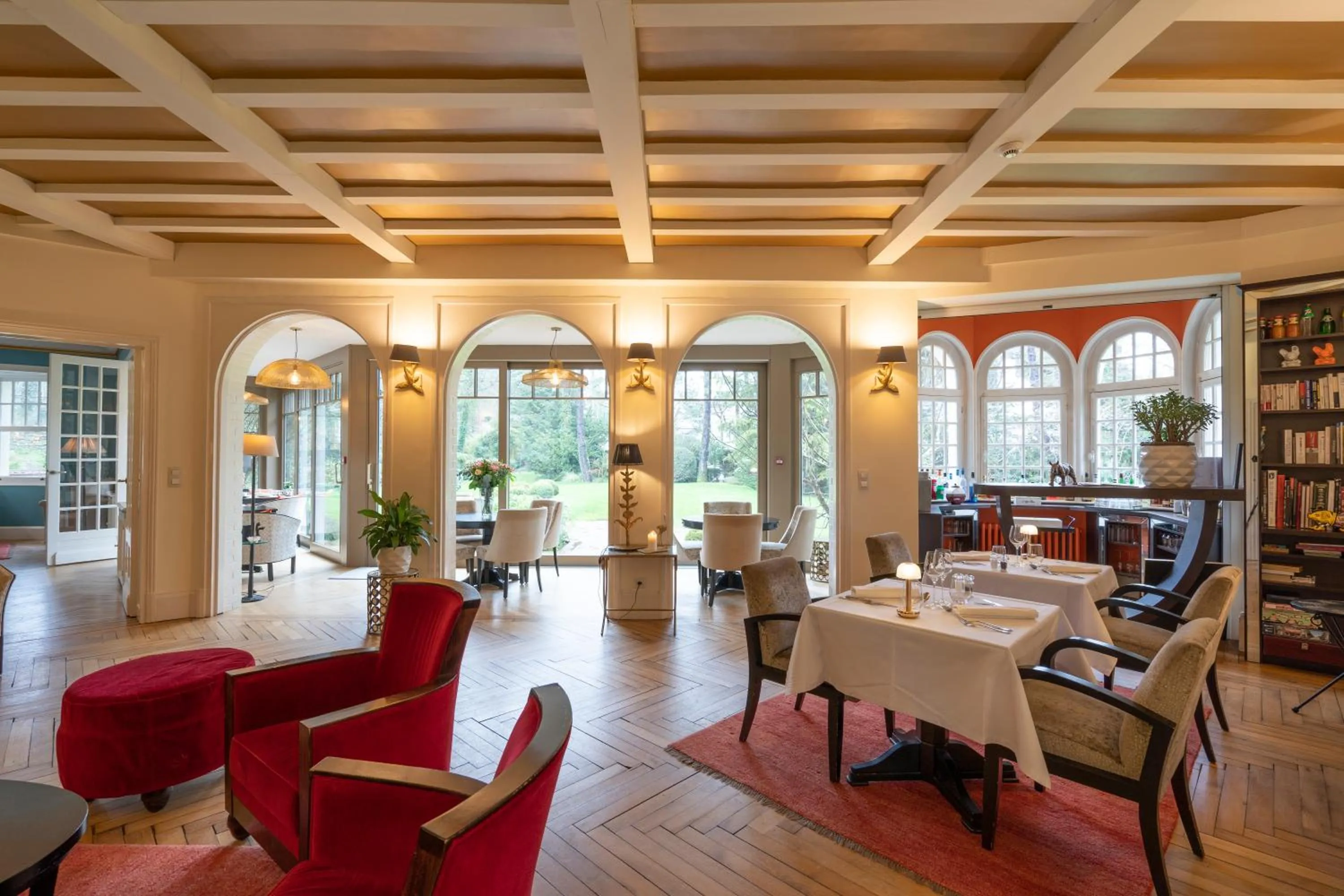 Living room in Demeure d'Hôtes Haec Otia