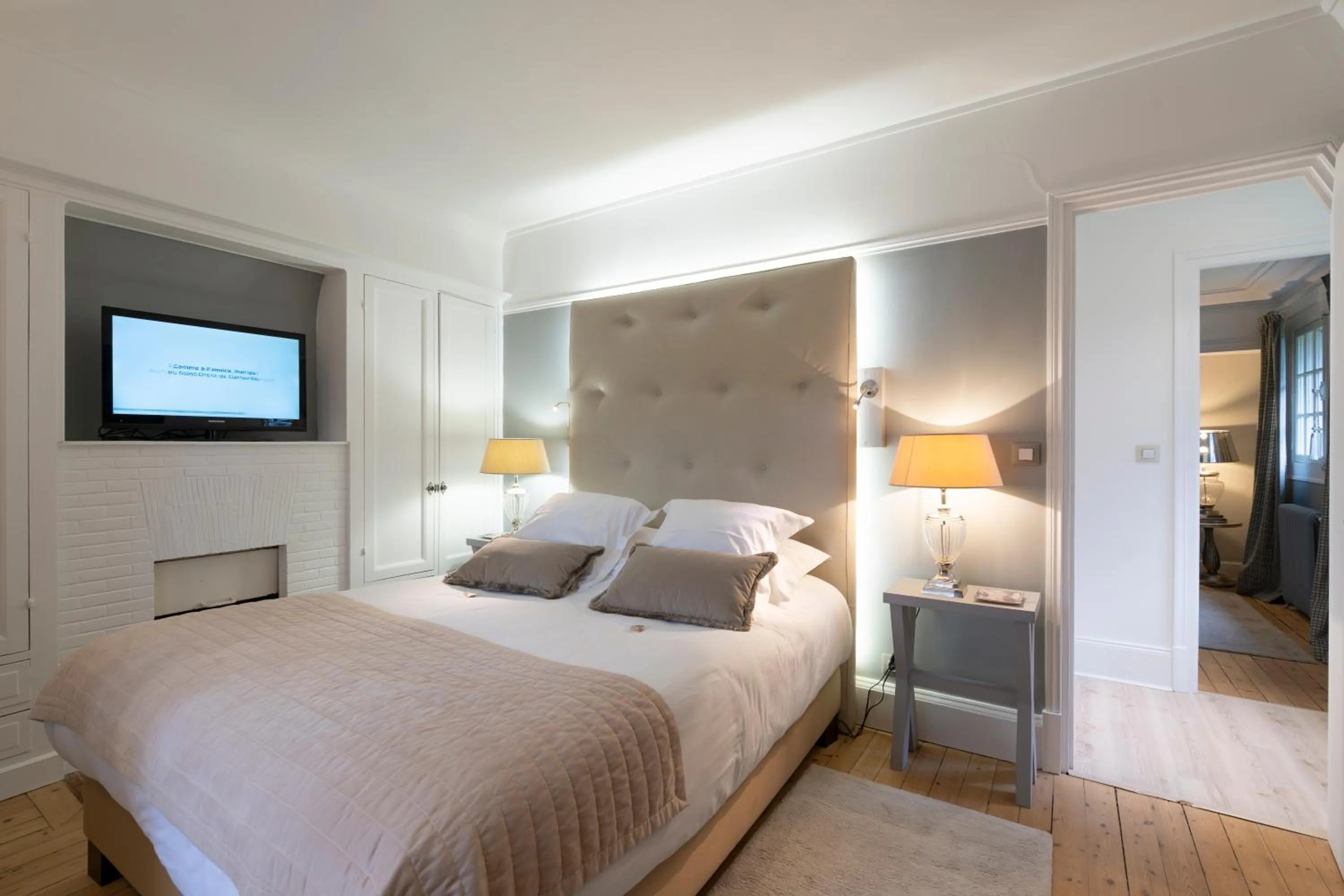 Bed in Demeure d'Hôtes Haec Otia