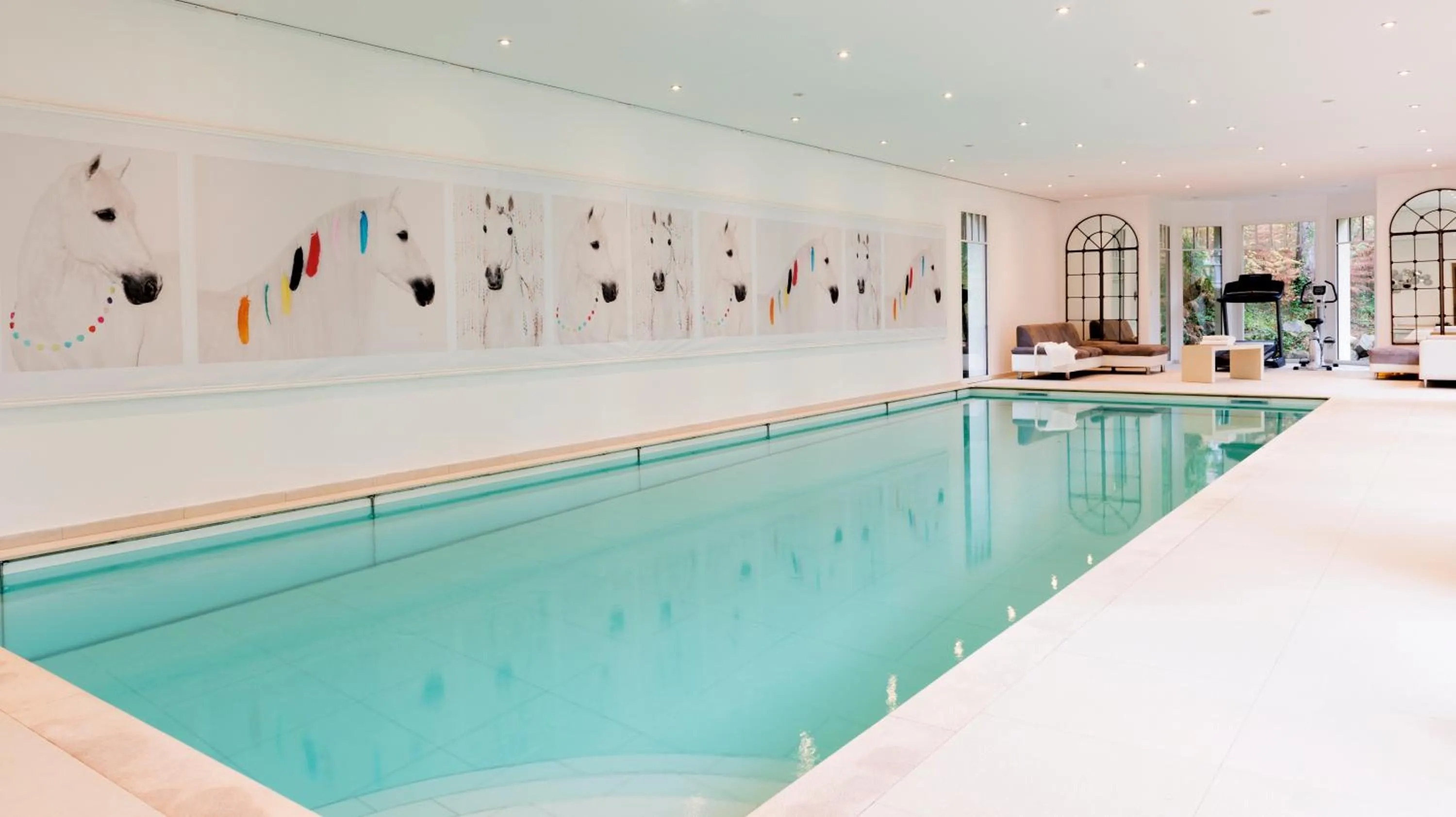 Steam room in Demeure d'Hôtes Haec Otia