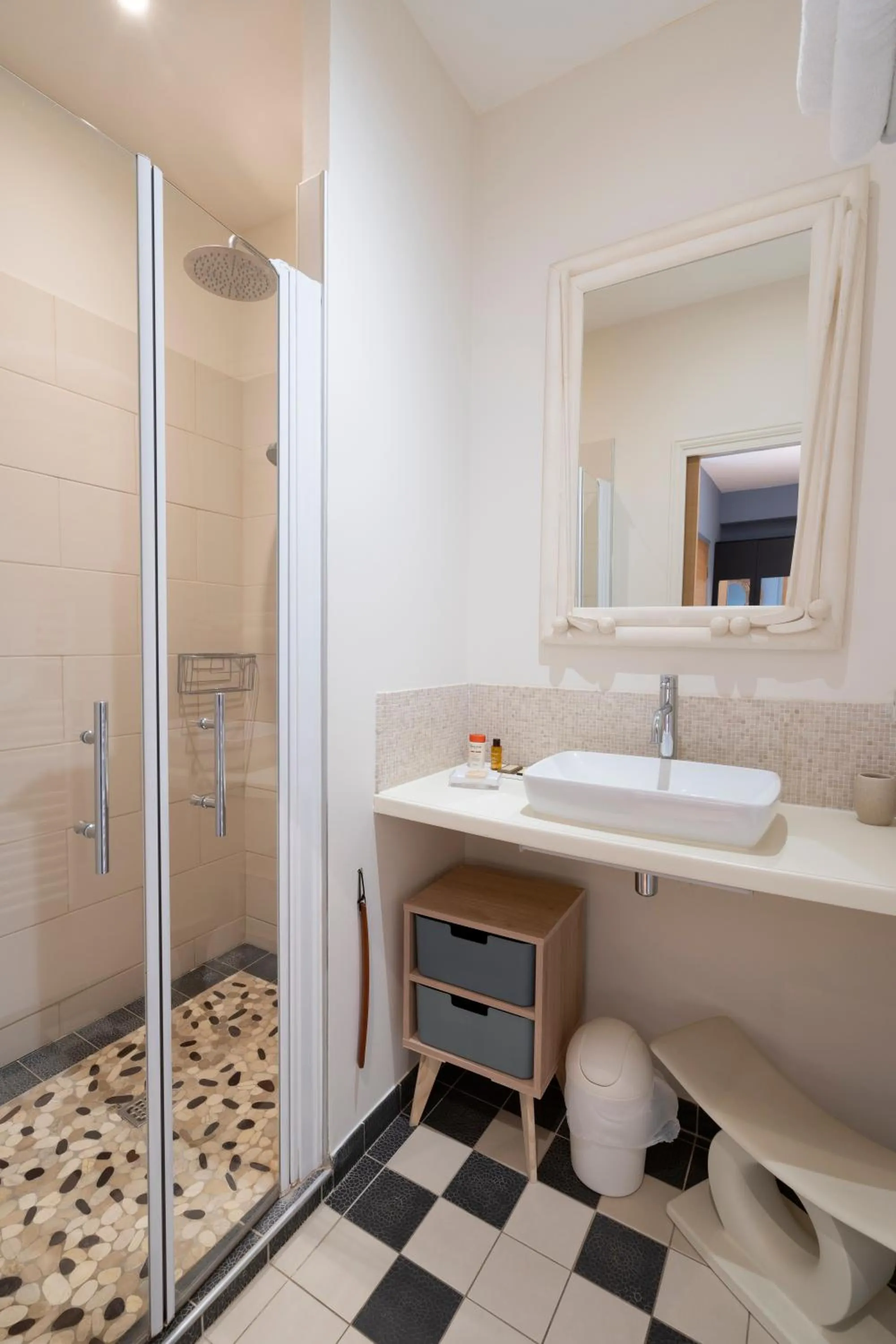 Shower in Demeure d'Hôtes Haec Otia