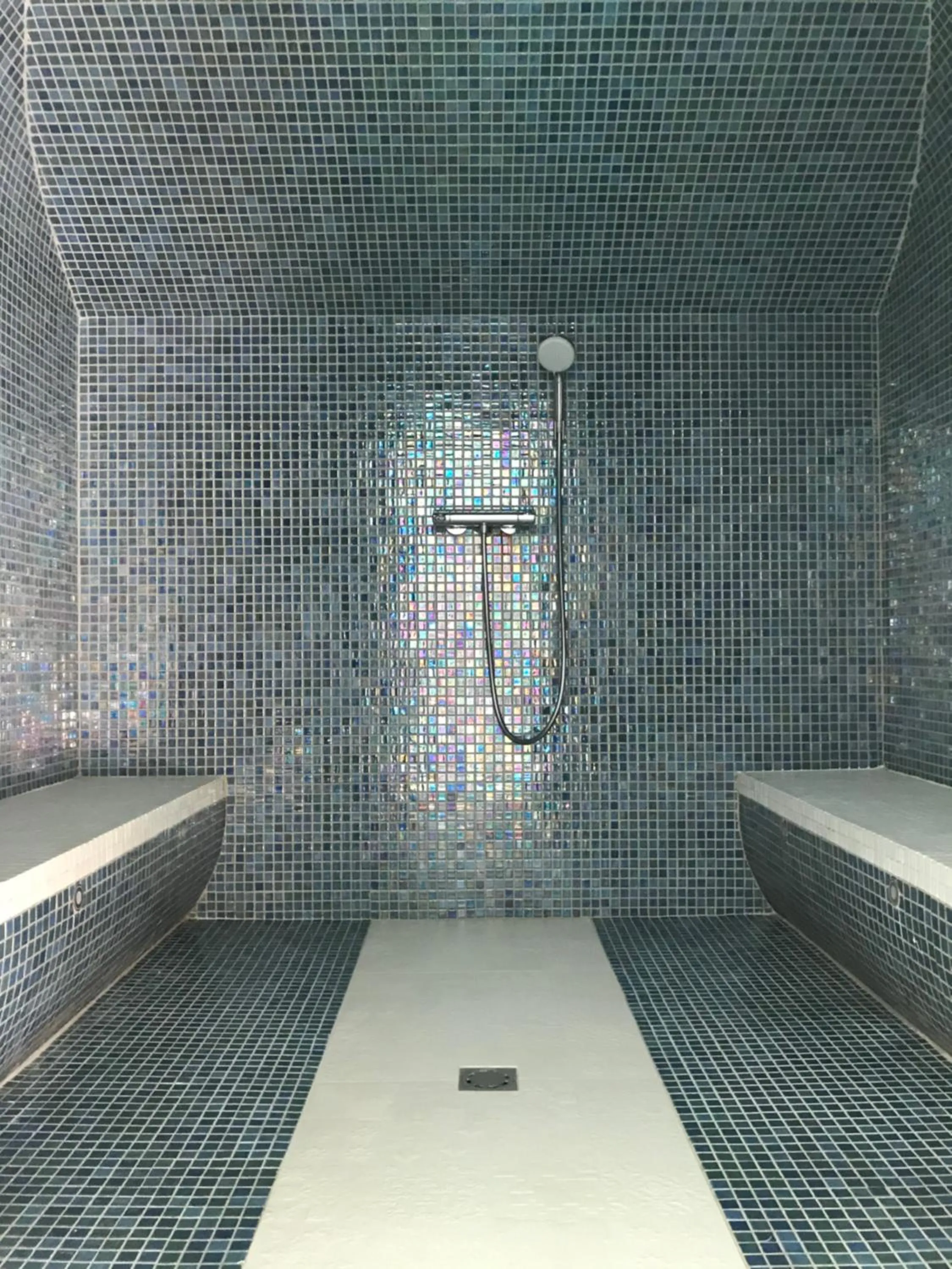 Steam room in Demeure d'Hôtes Haec Otia