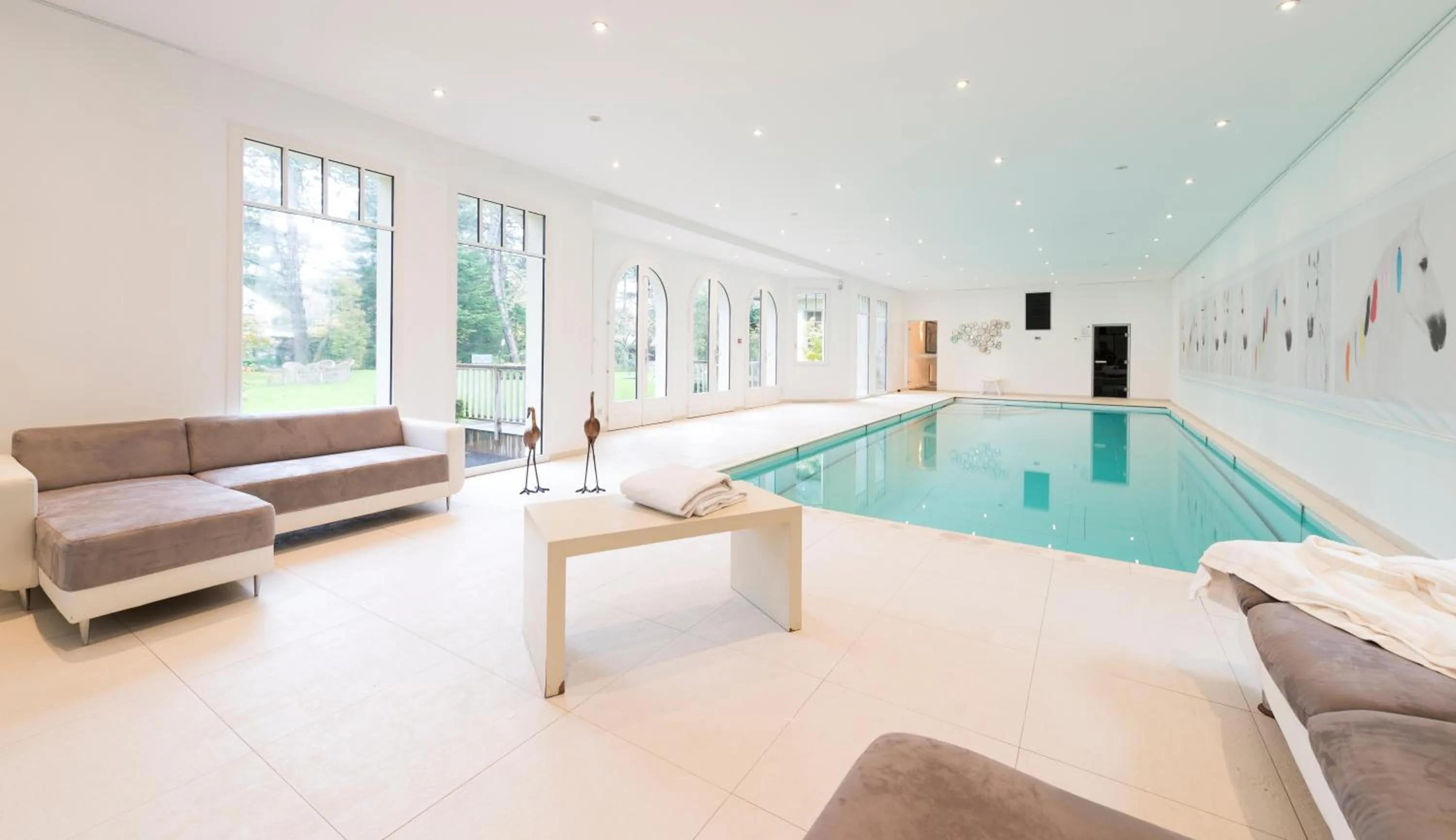 Steam room in Demeure d'Hôtes Haec Otia