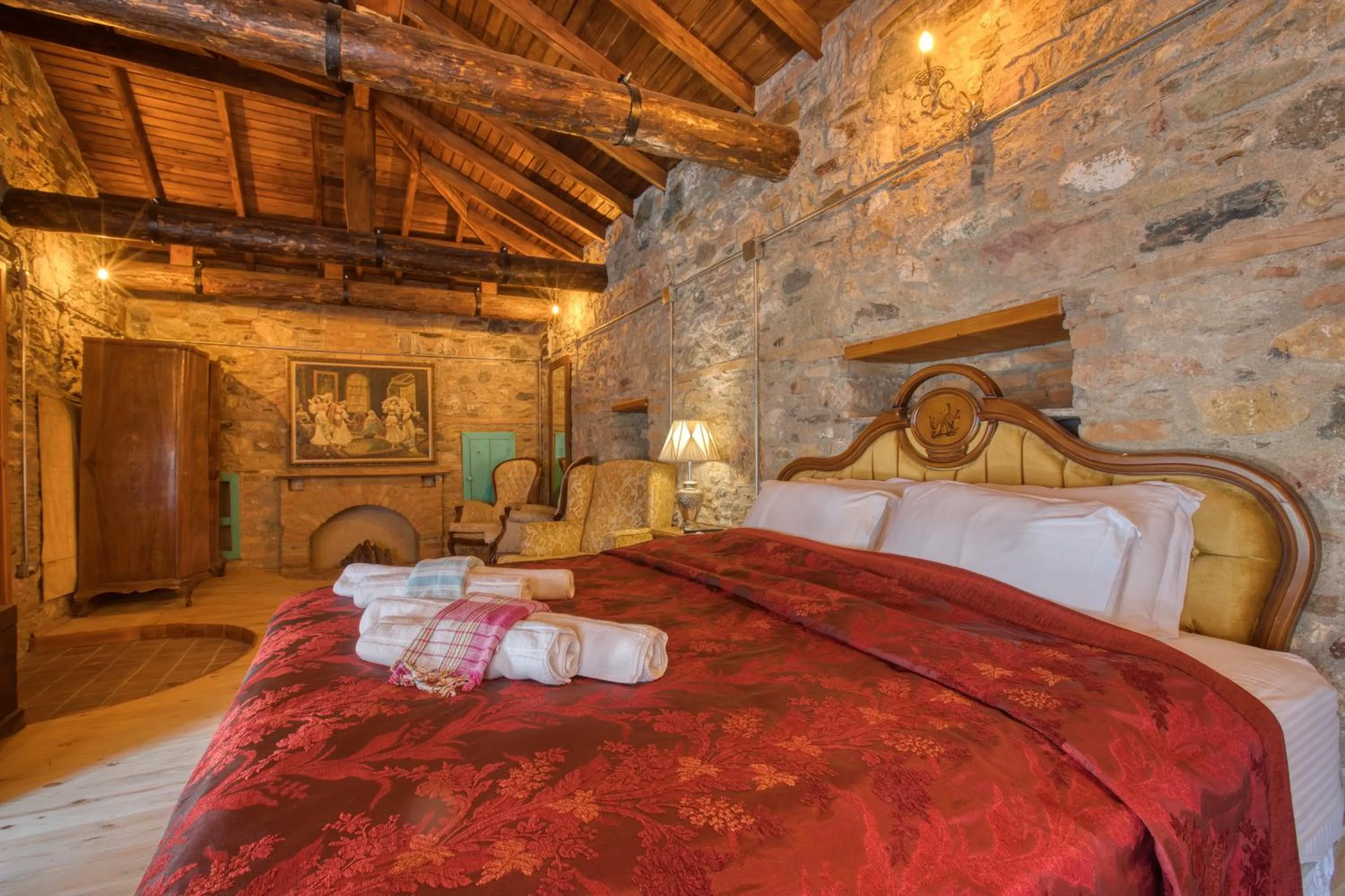 Bed in Kirazlı Sultan Konak