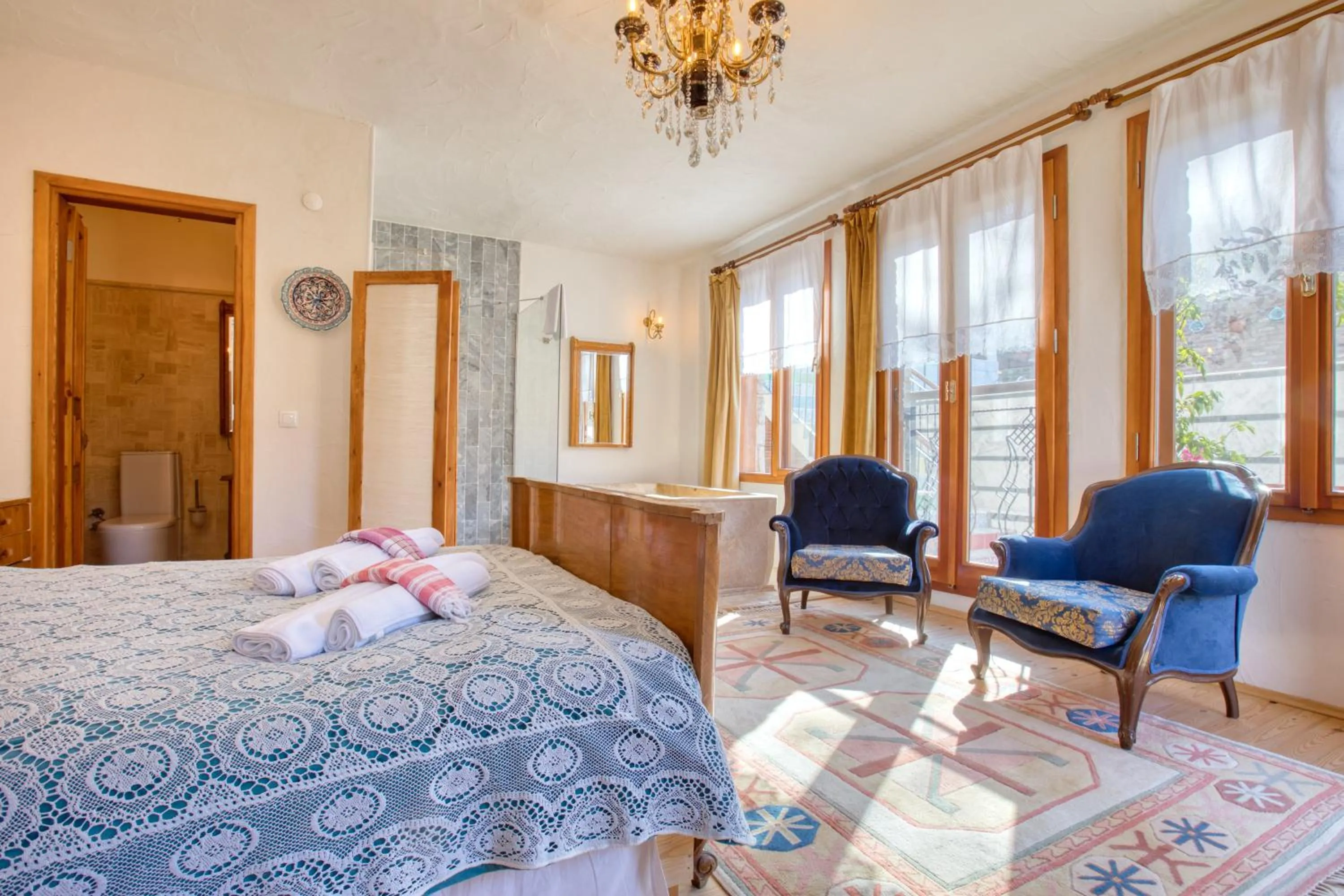 Bed in Kirazlı Sultan Konak