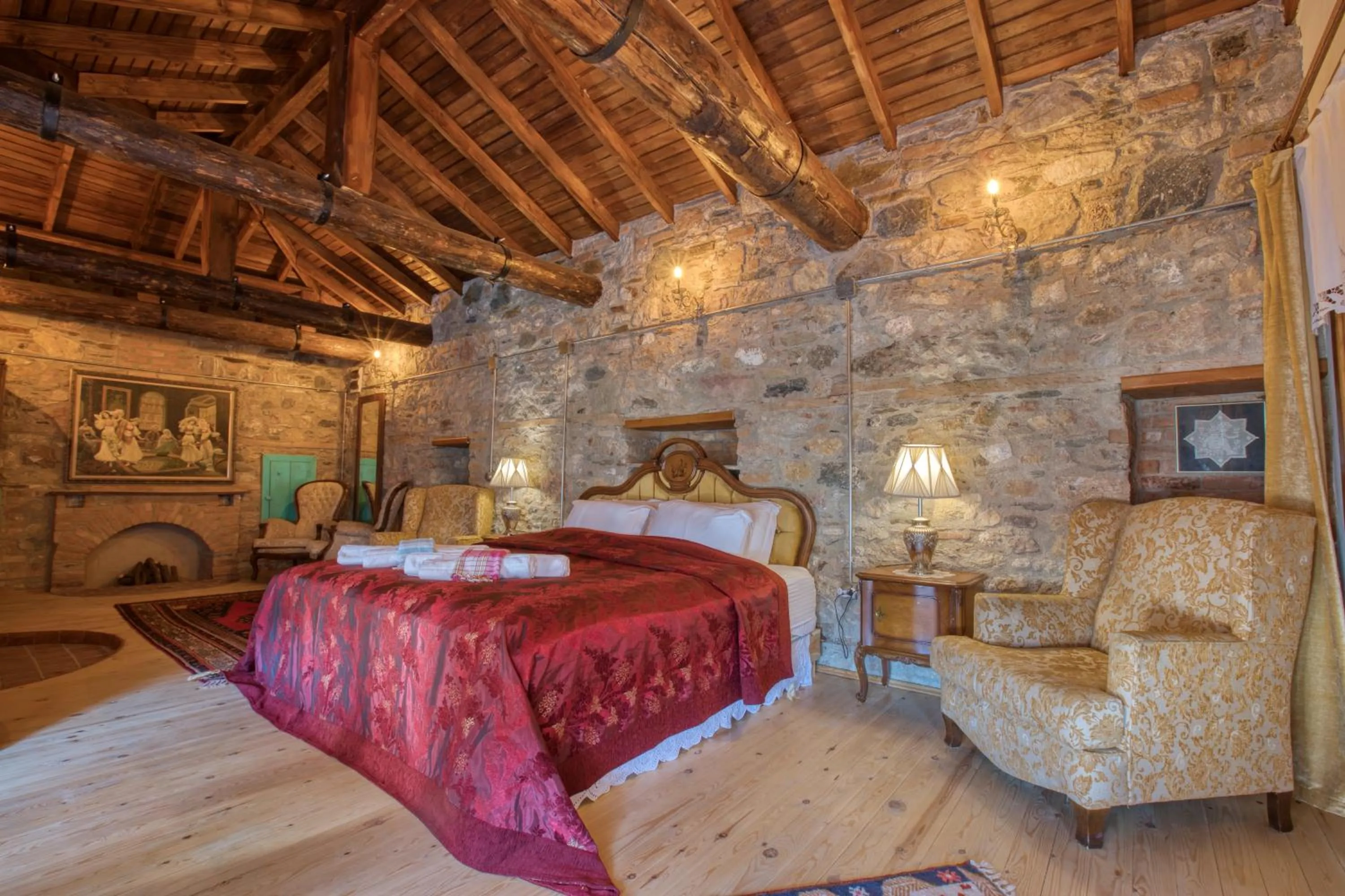 Bed in Kirazlı Sultan Konak