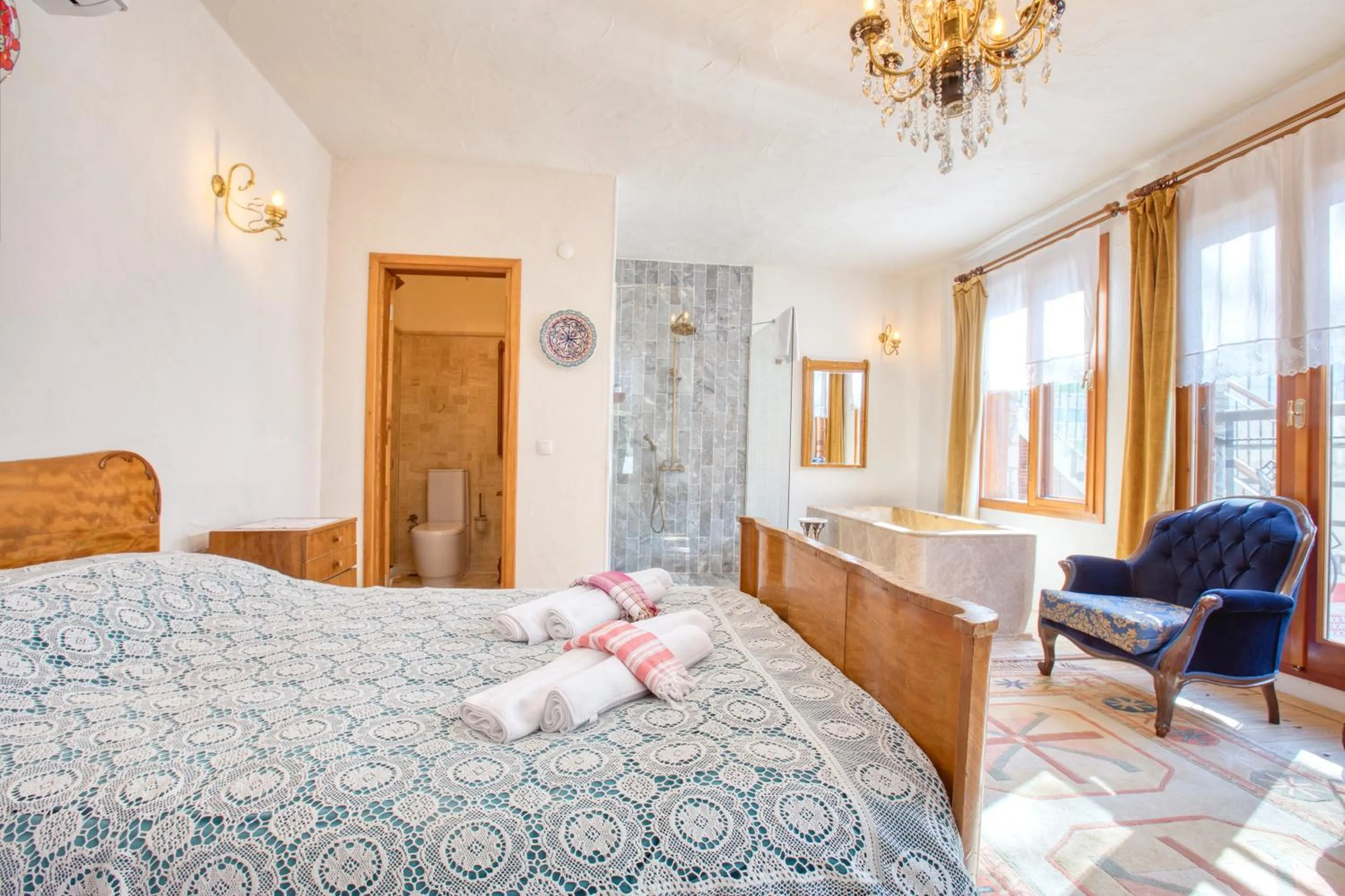 Bed in Kirazlı Sultan Konak