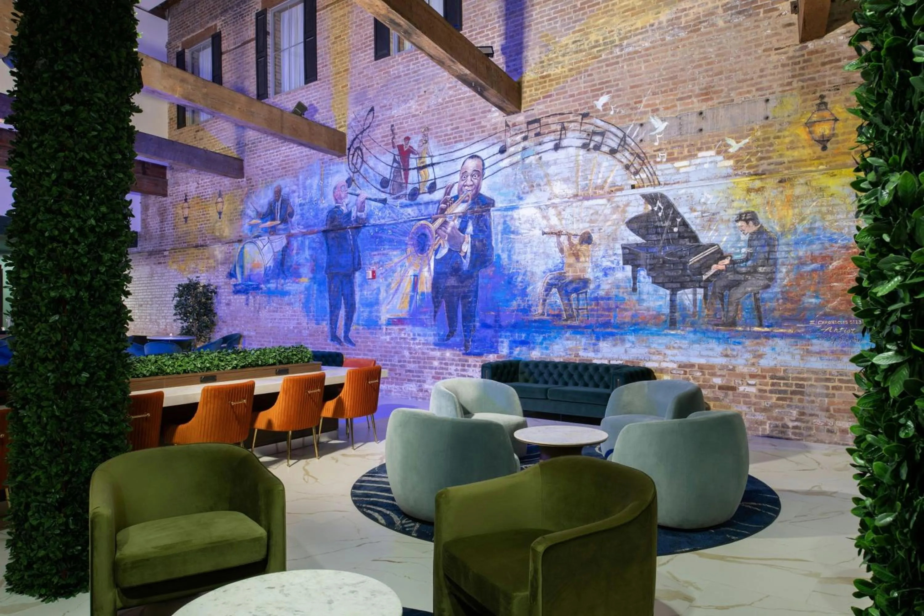 Lobby or reception in Courtyard by Marriott New Orleans Warehouse Arts District