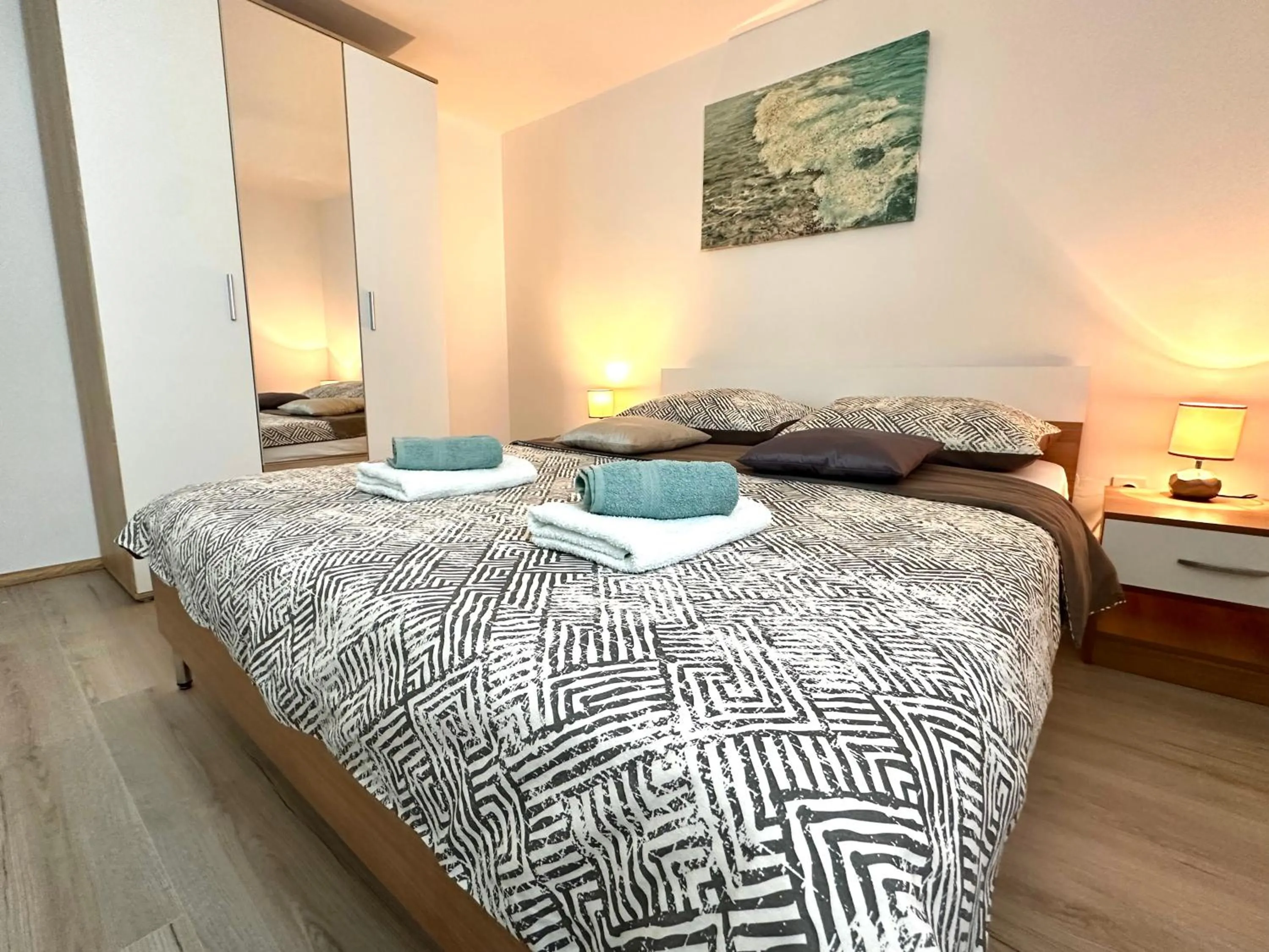Bed in Apartment Ivica