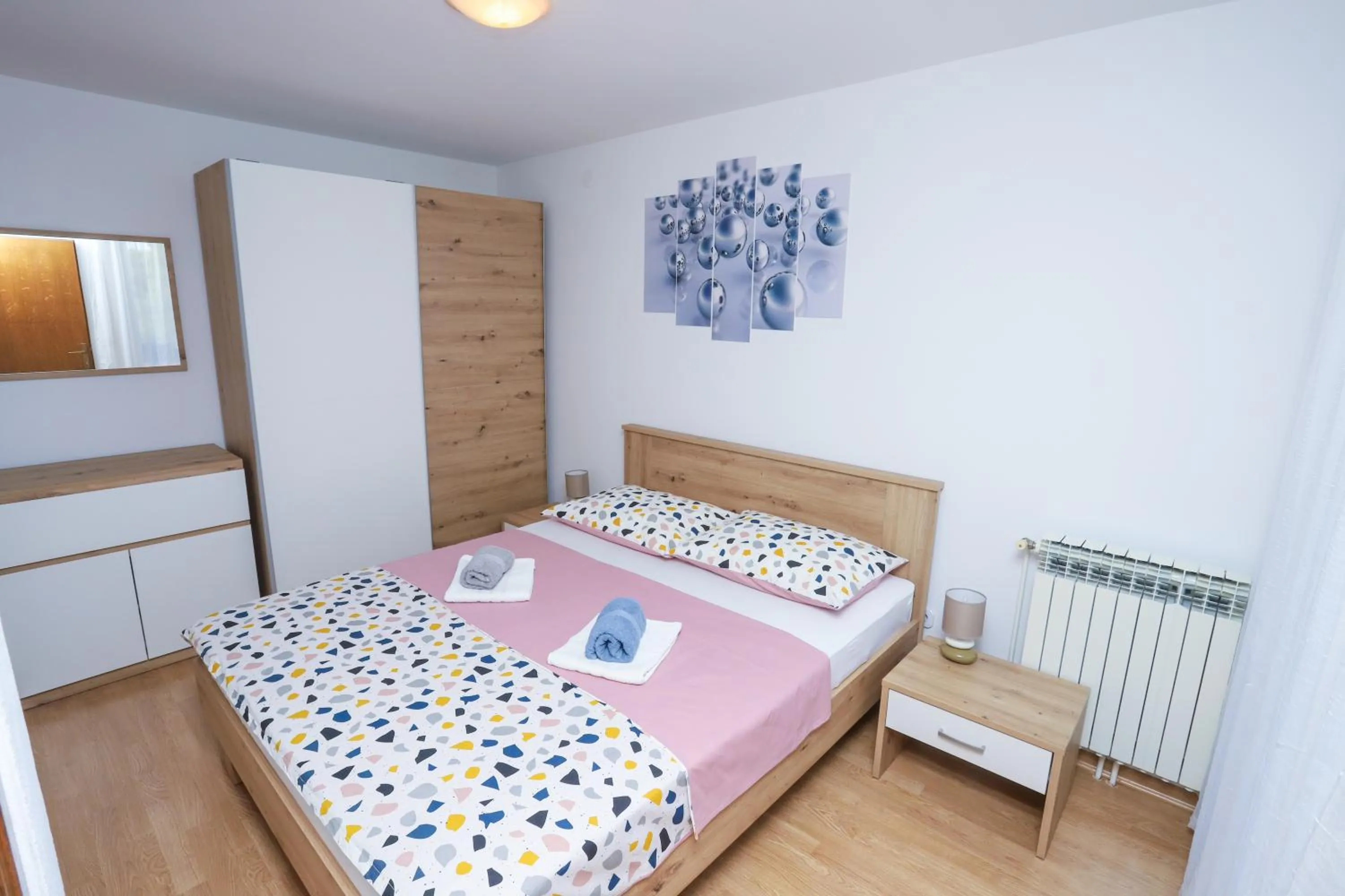 Bed in Apartment Ivica