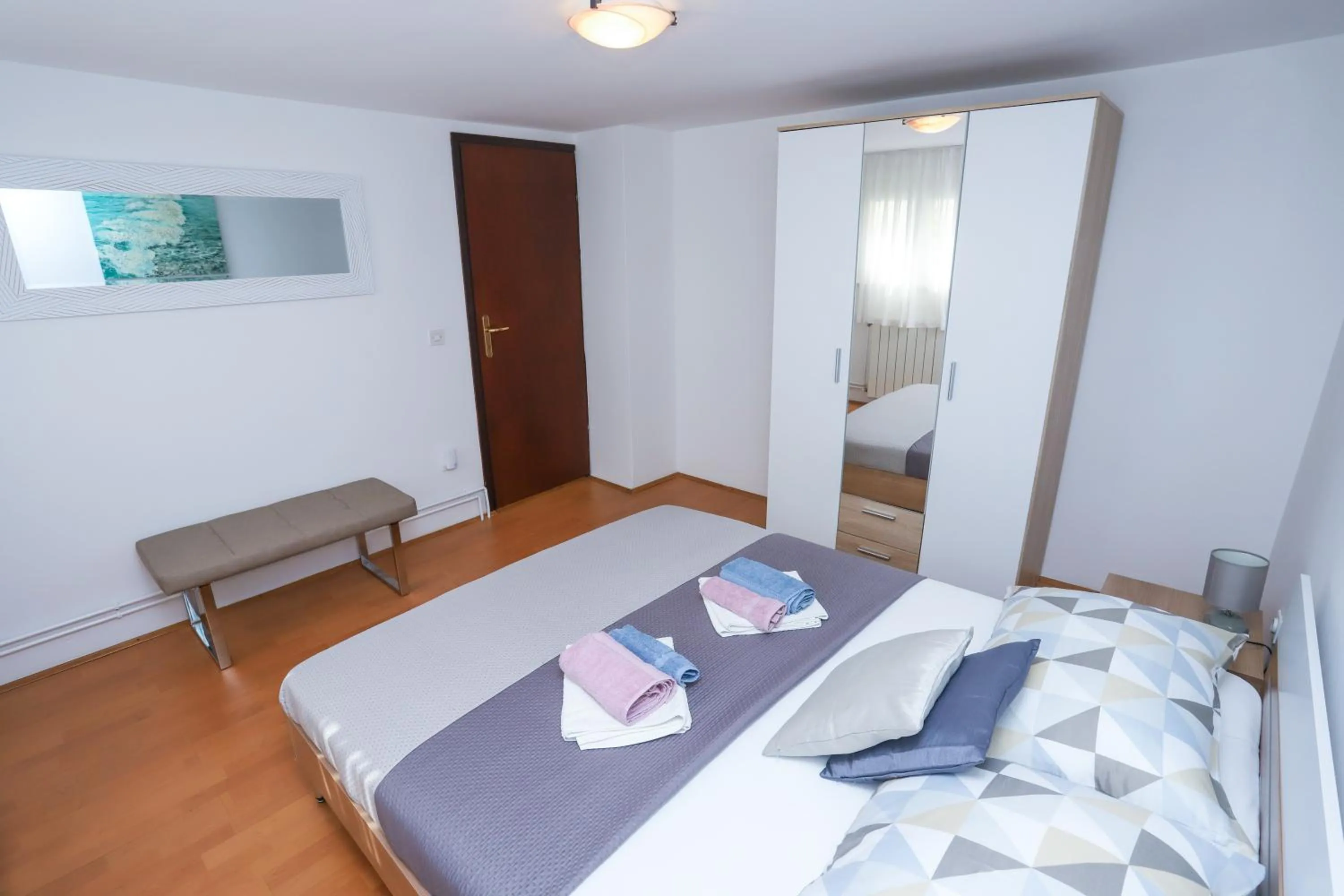 Bed in Apartment Ivica