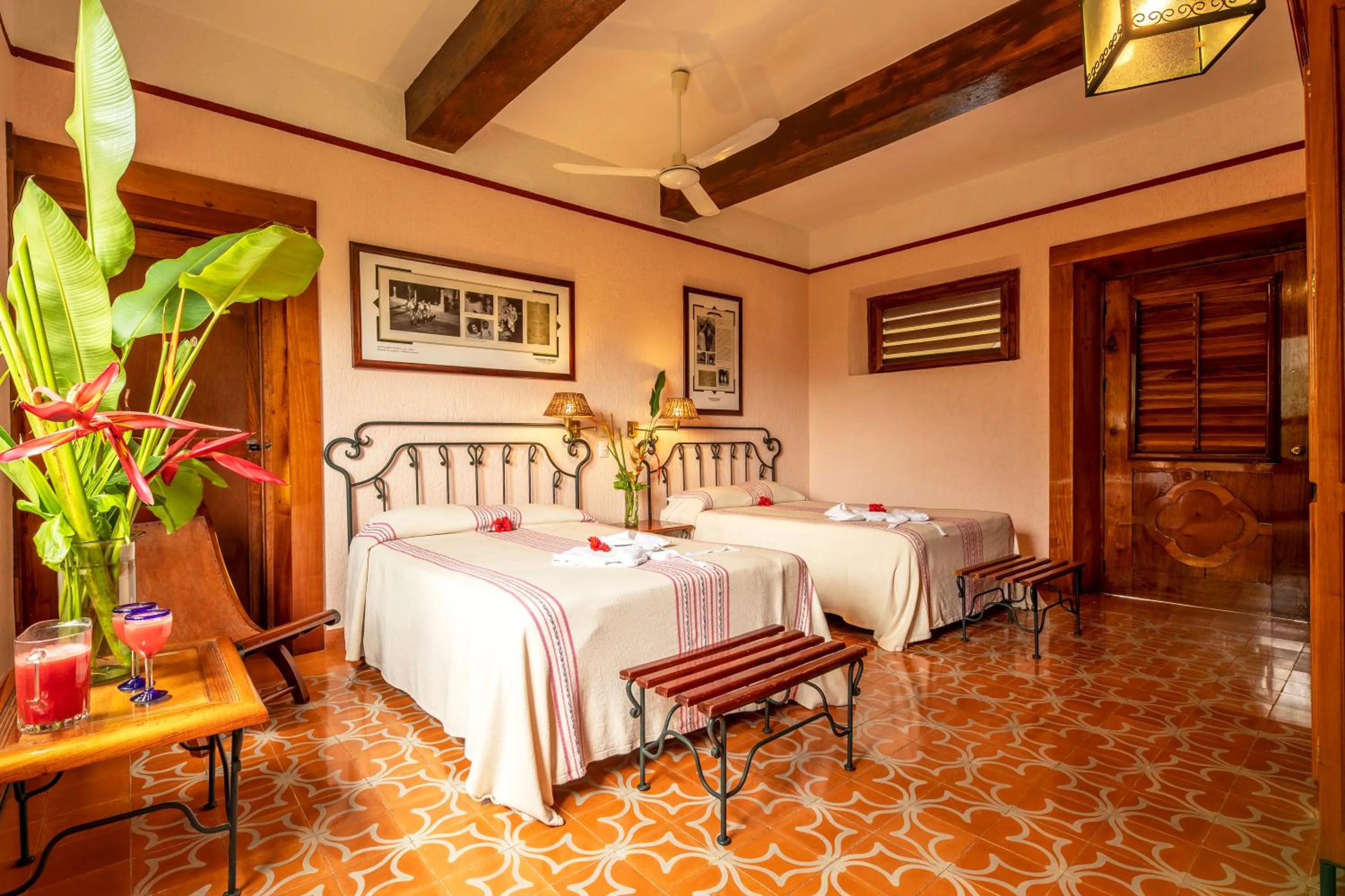 Photo of the whole room in Hacienda Uxmal Plantation & Museum