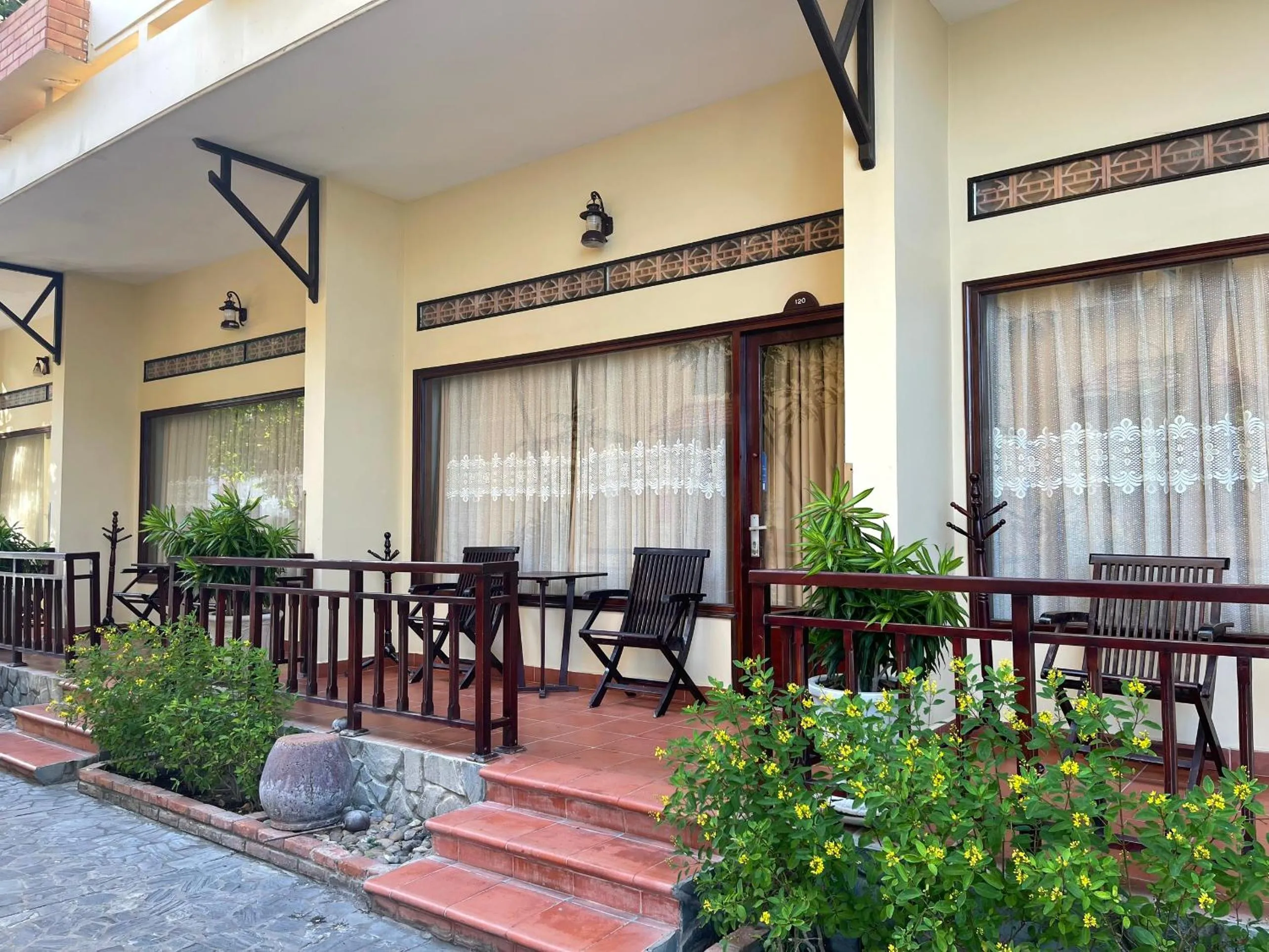 Balcony/Terrace in TIEN DAT MUI NE Resort & Spa