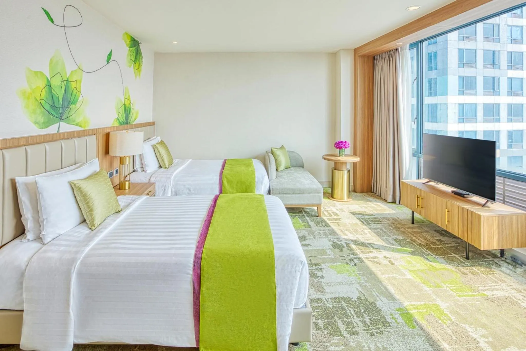 Bed in Eastwood Richmonde Hotel Quezon City