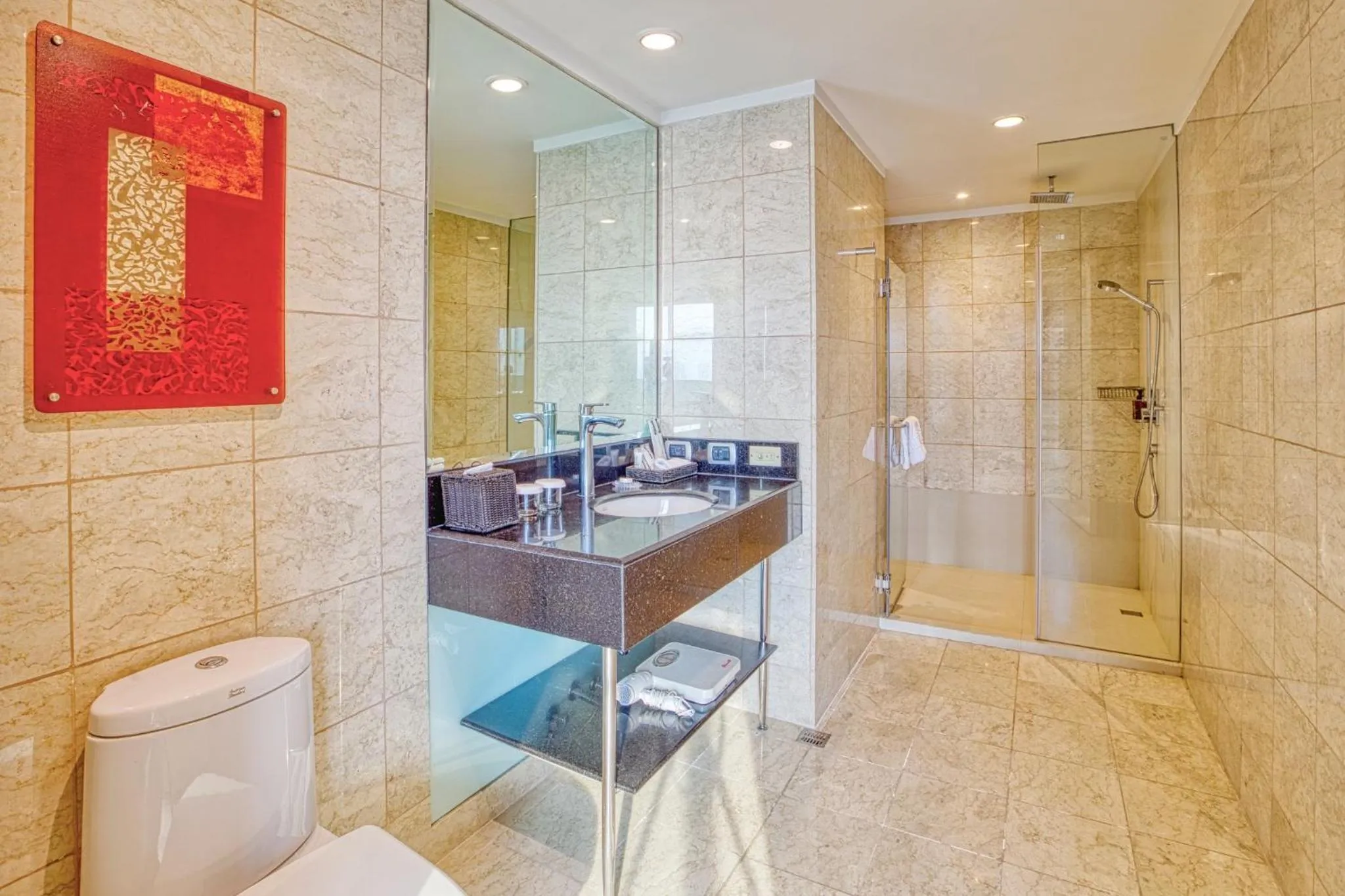 Shower in Eastwood Richmonde Hotel Quezon City