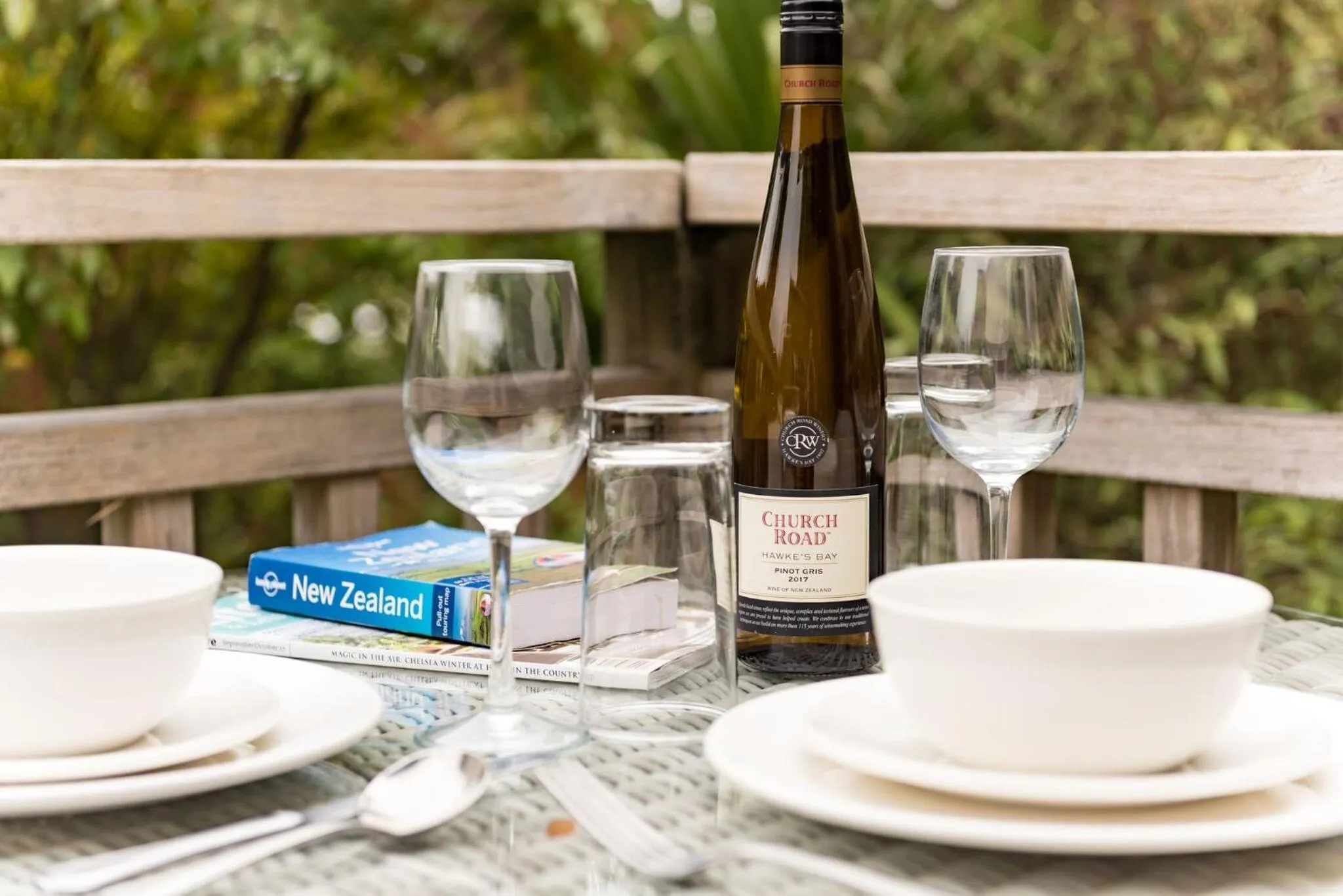 Decorative detail in Bay of Islands Holiday Apartments