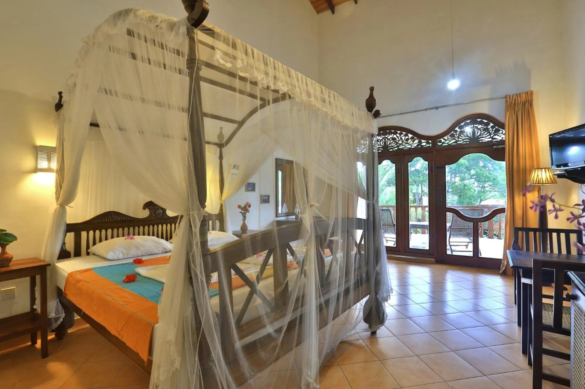 Bed in Sandali Walauwa