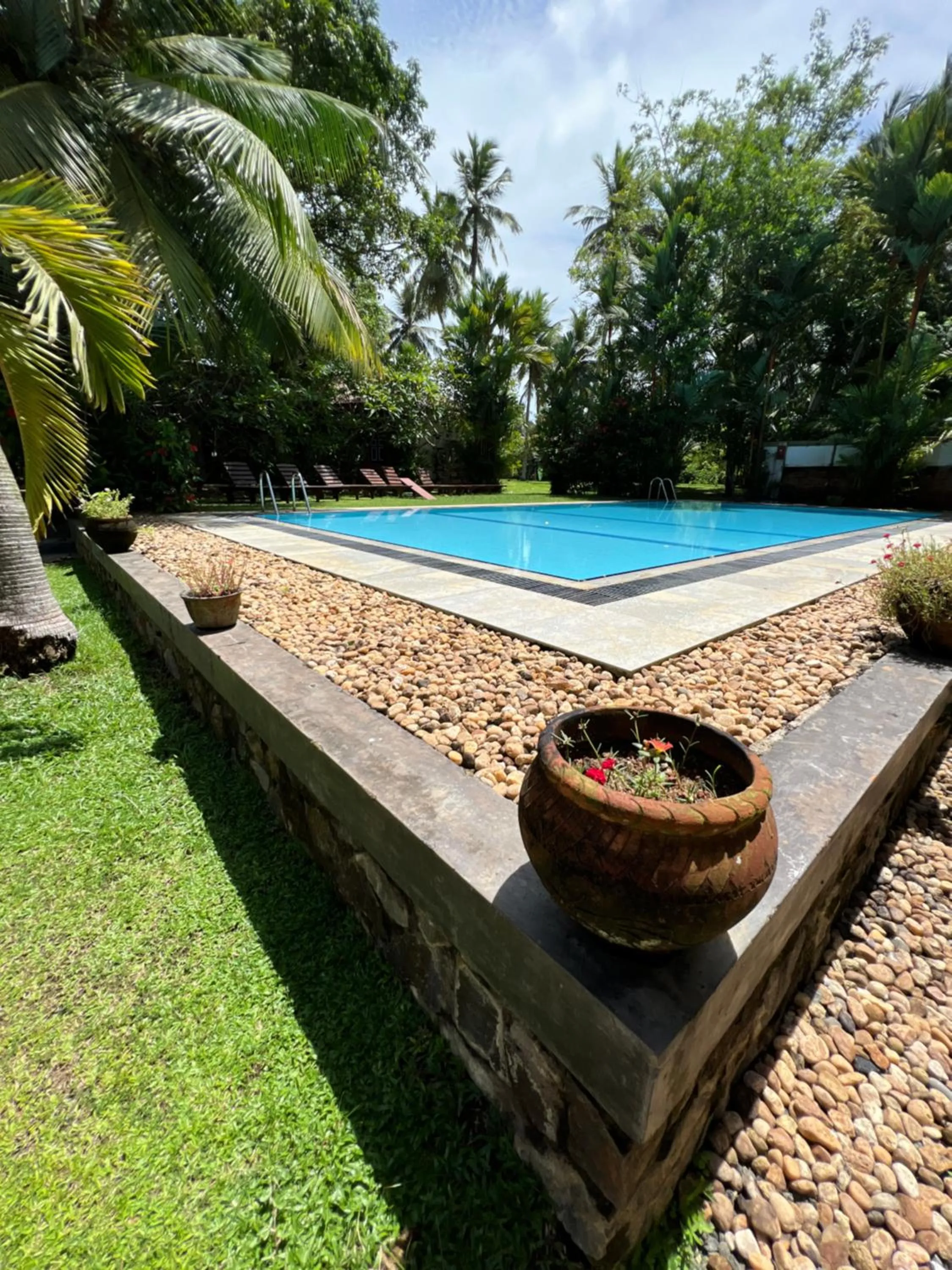 Swimming pool in Sandali Walauwa