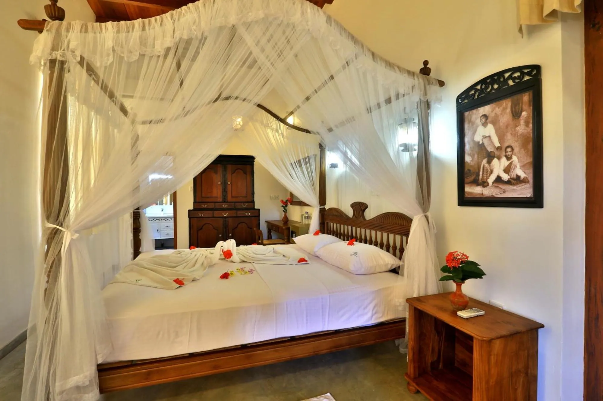 Bed in Sandali Walauwa