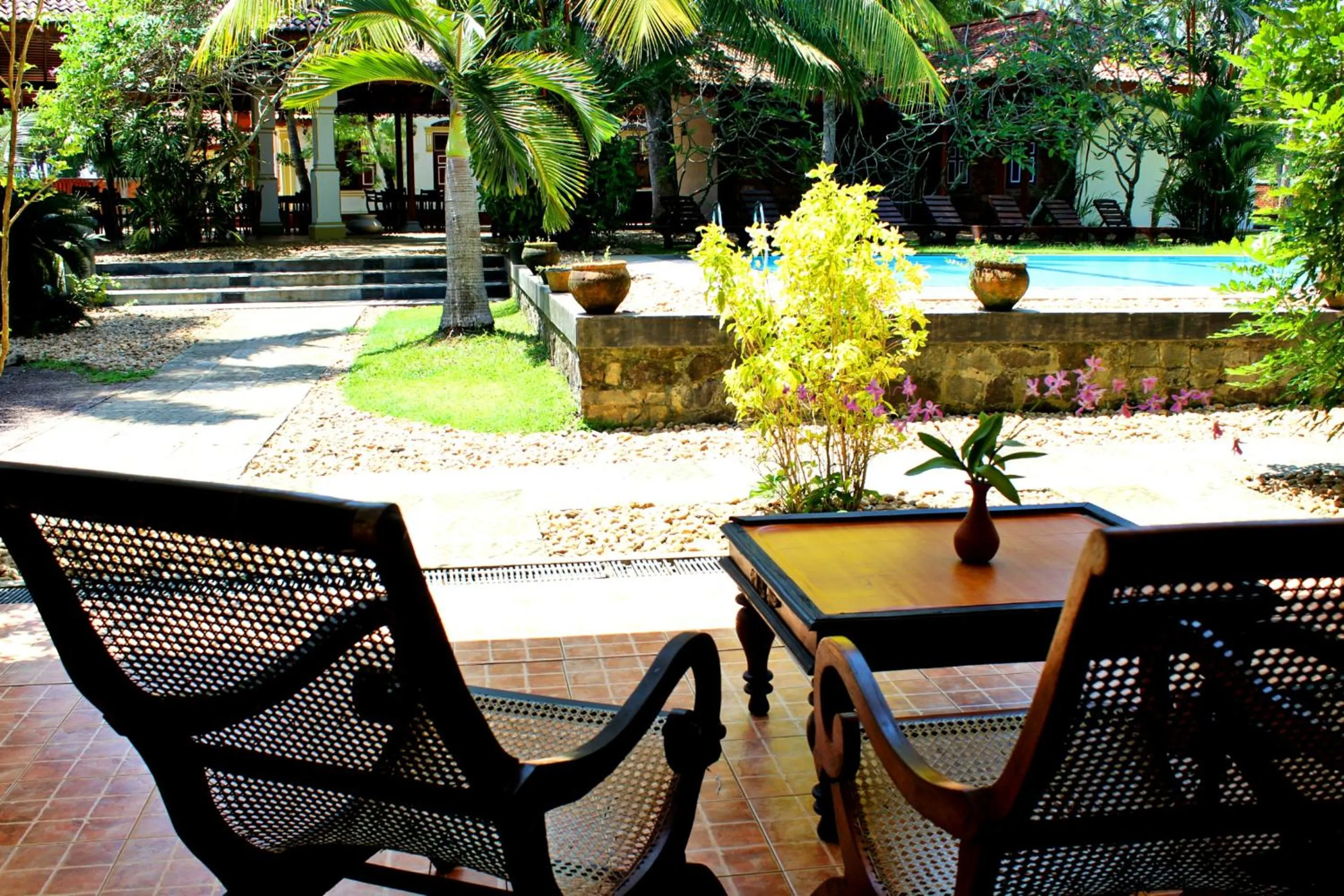 Patio in Sandali Walauwa