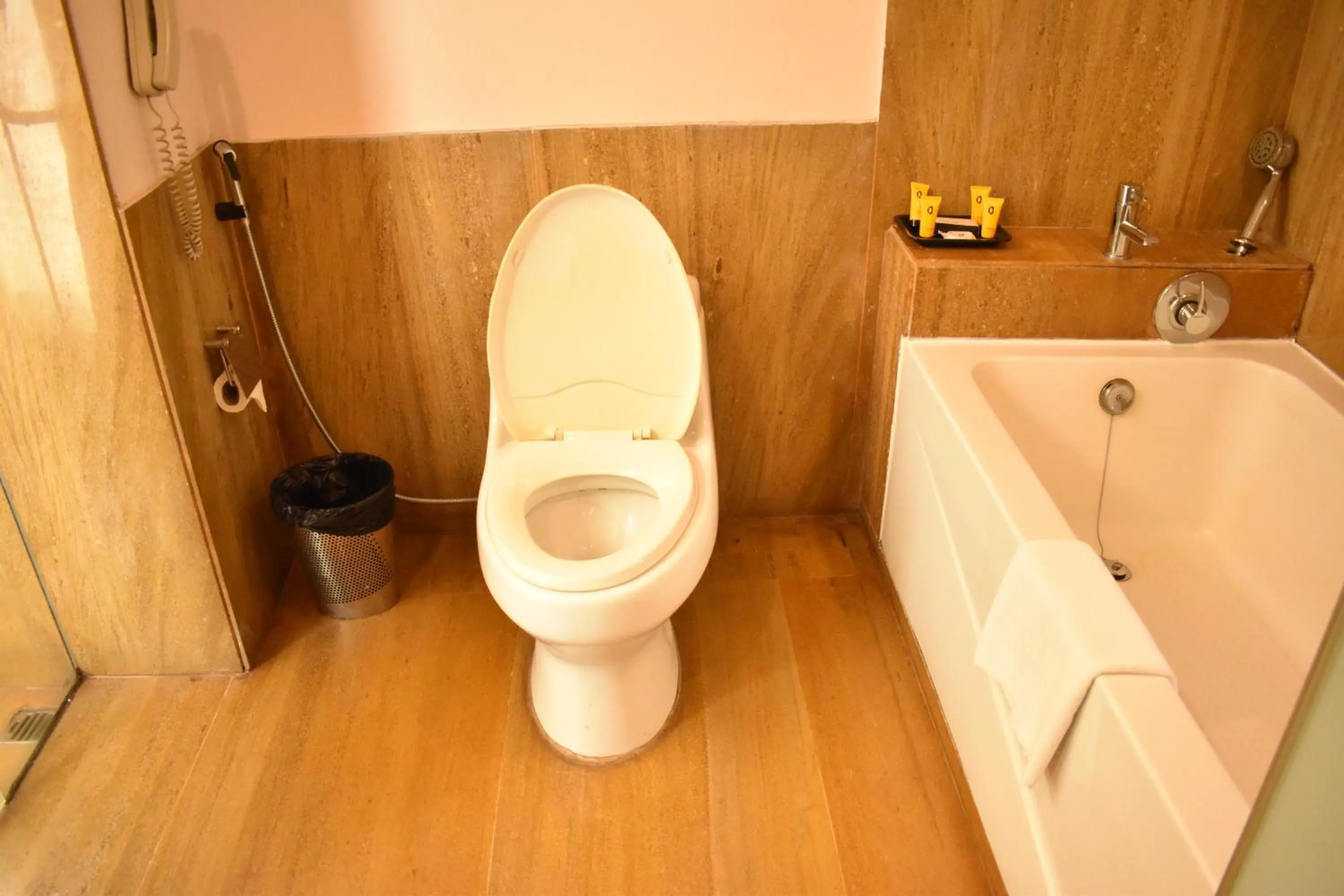 Shower in O Hotel Goa, Candolim Beach