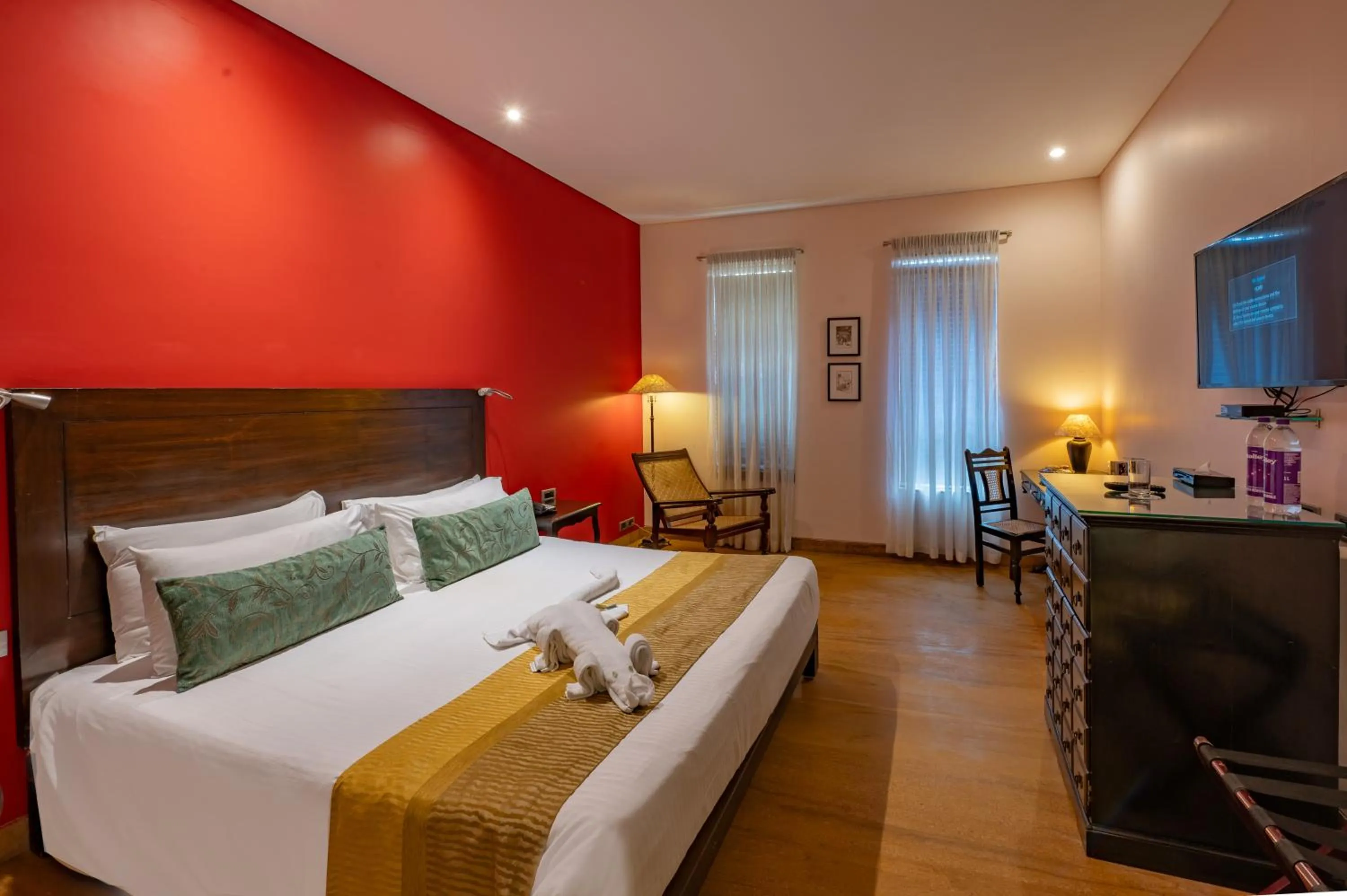 Bed in O Hotel Goa, Candolim Beach