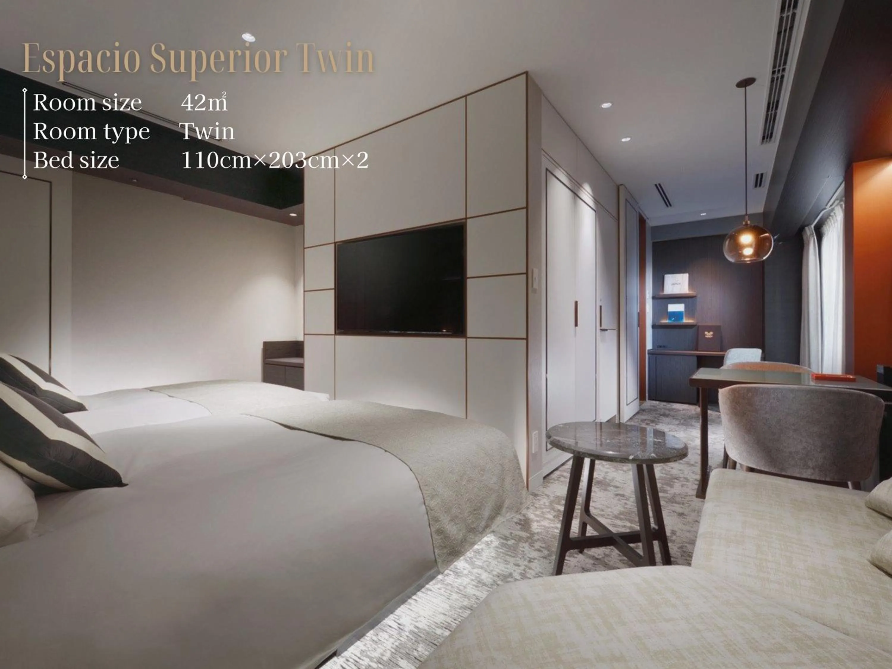 Photo of the whole room, Bed in Nagoya Kanko Hotel