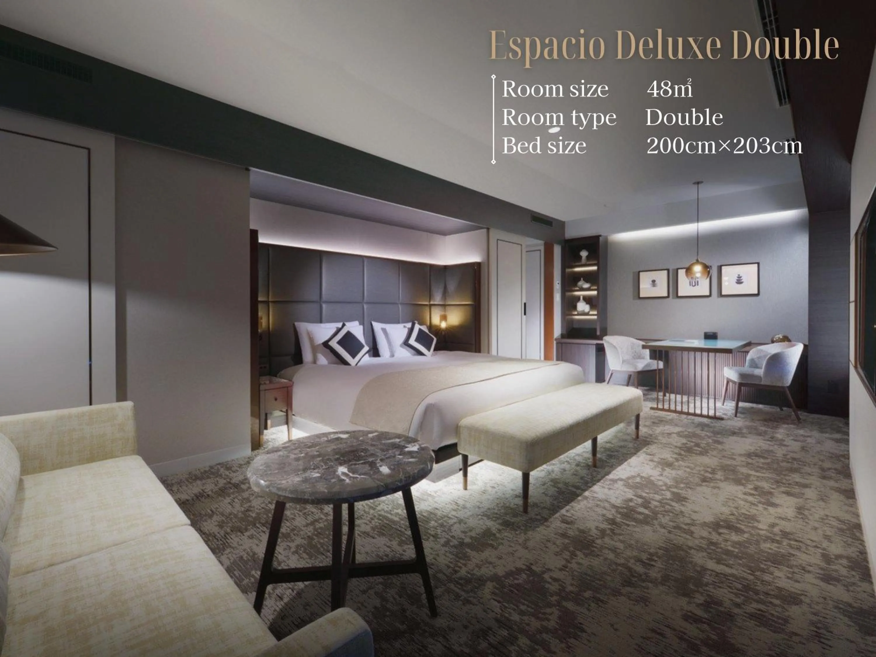 Photo of the whole room, Bed in Nagoya Kanko Hotel