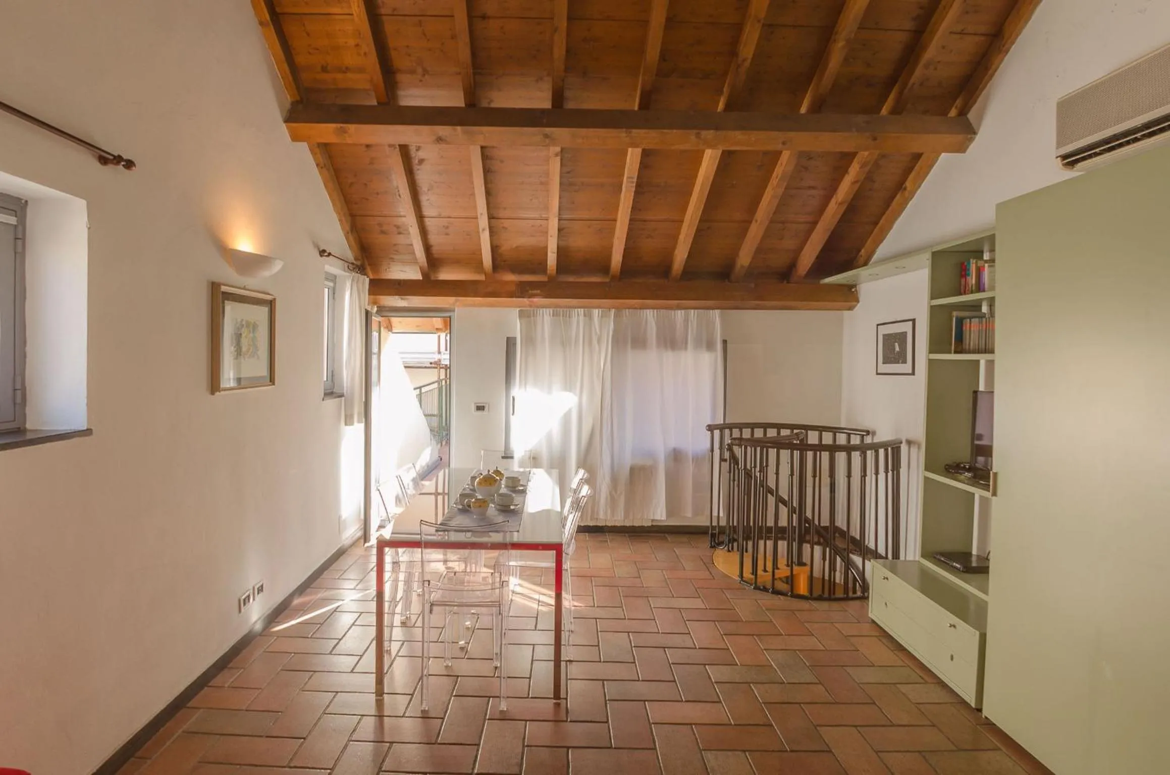 Seating area in Casa del Sole