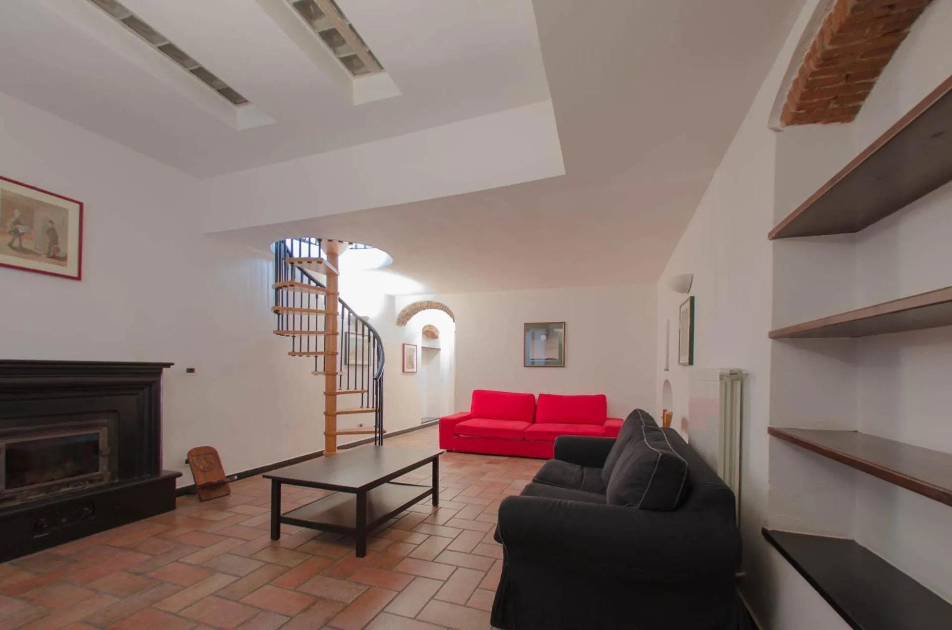 Seating area in Casa del Sole