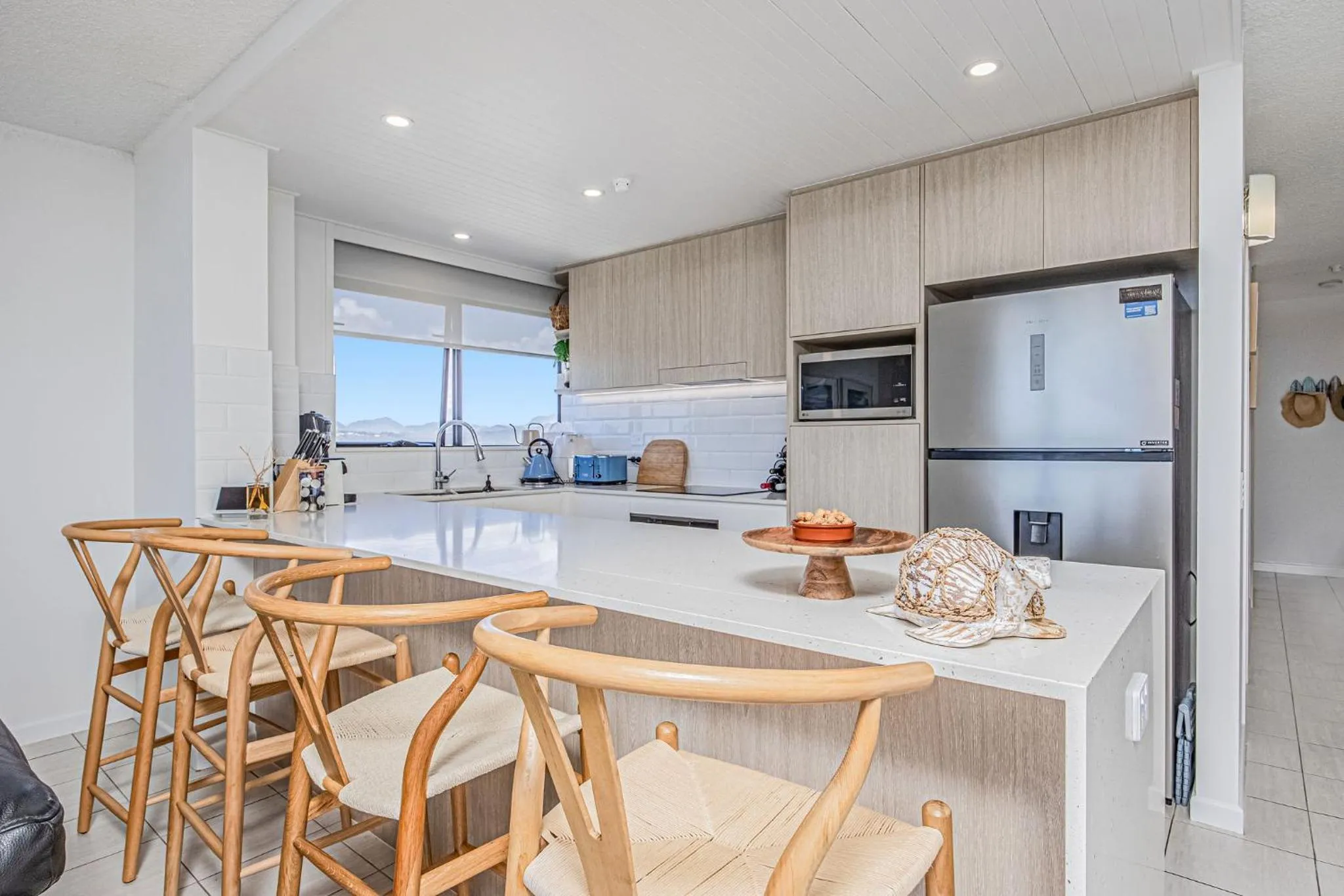 Kitchen or kitchenette in Horizons Holiday Apartments - OFFICIAL