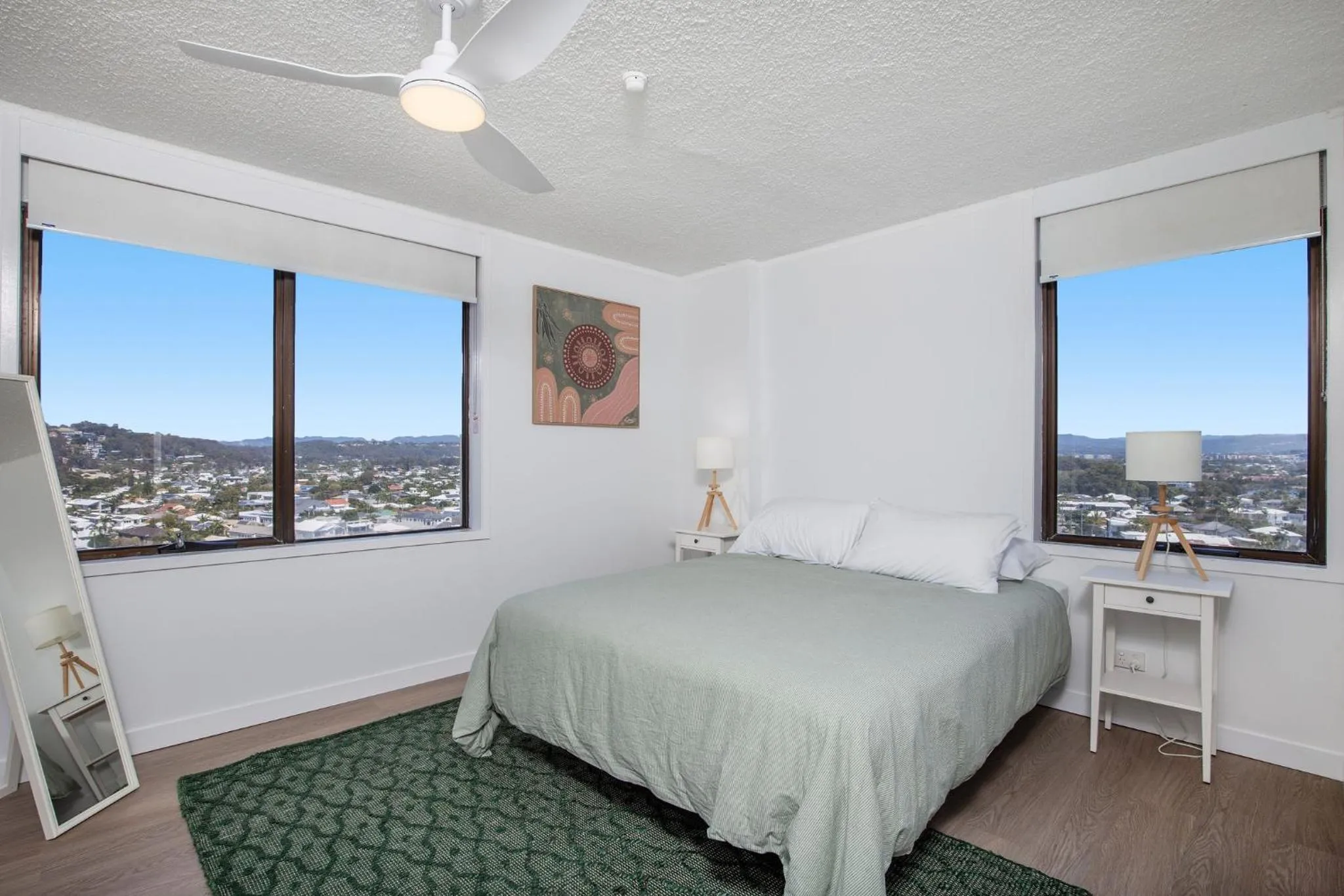 Bedroom, Bed in Horizons Holiday Apartments - OFFICIAL