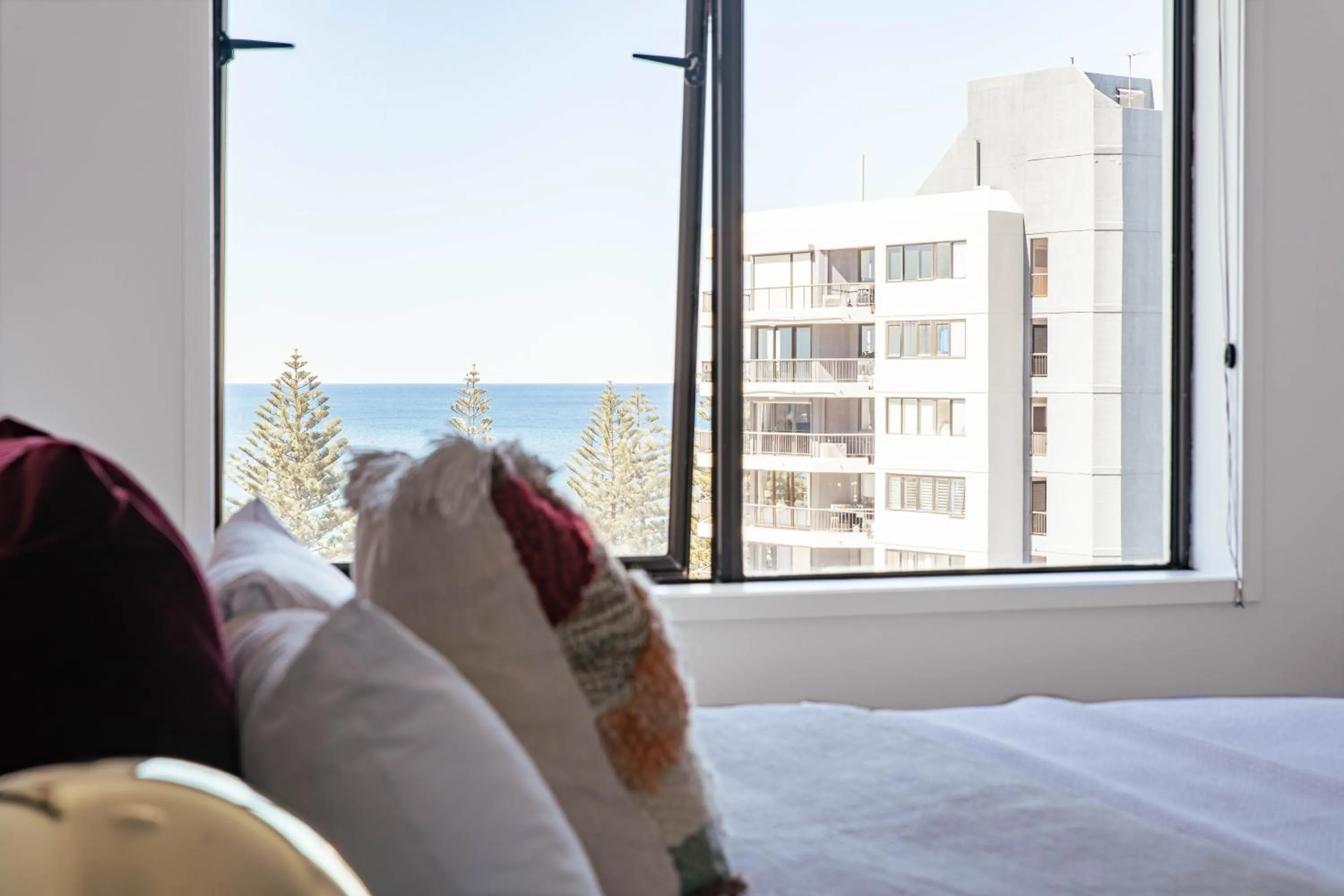 Bedroom, Bed in Horizons Holiday Apartments - OFFICIAL