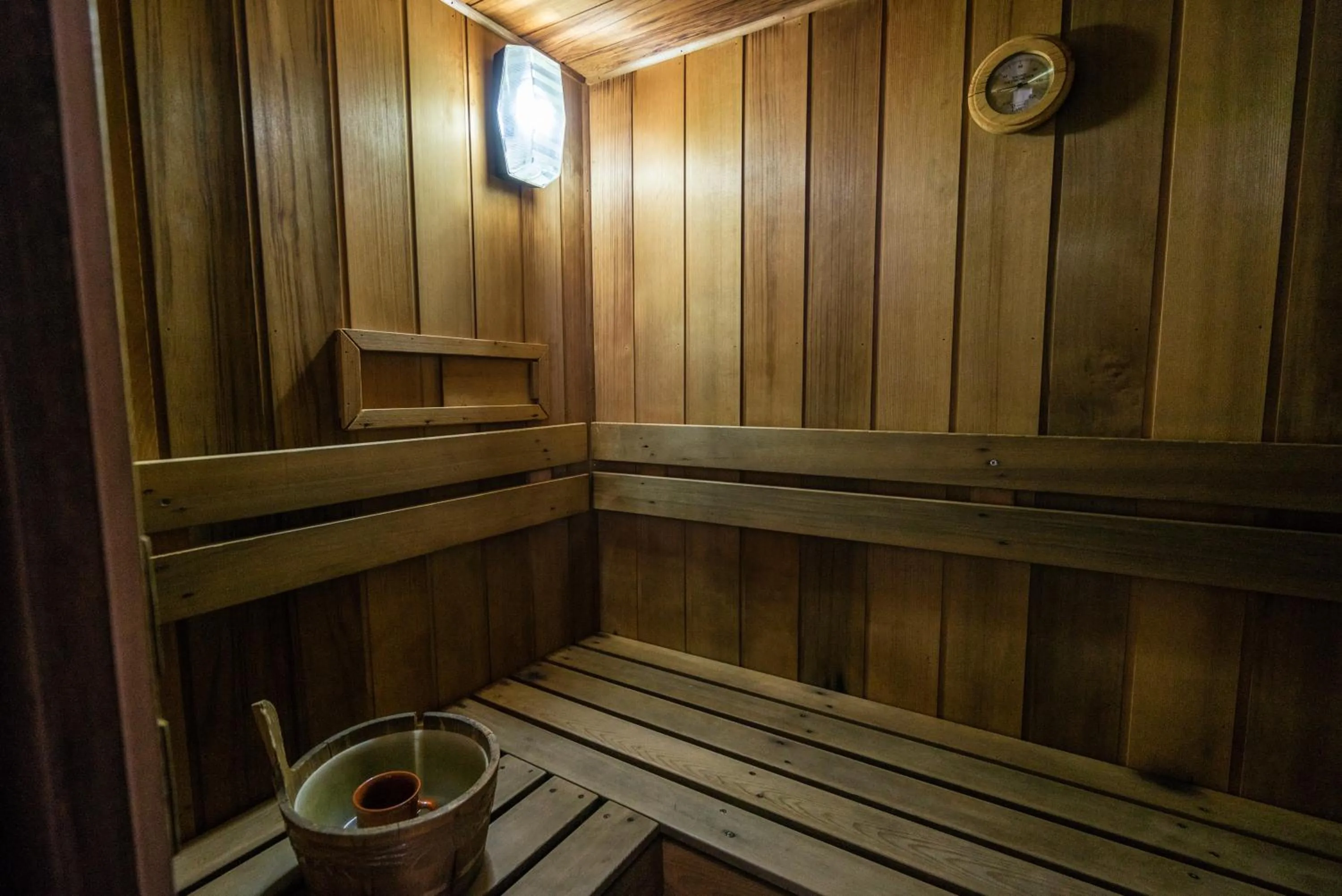 Sauna in Horizons Holiday Apartments - OFFICIAL