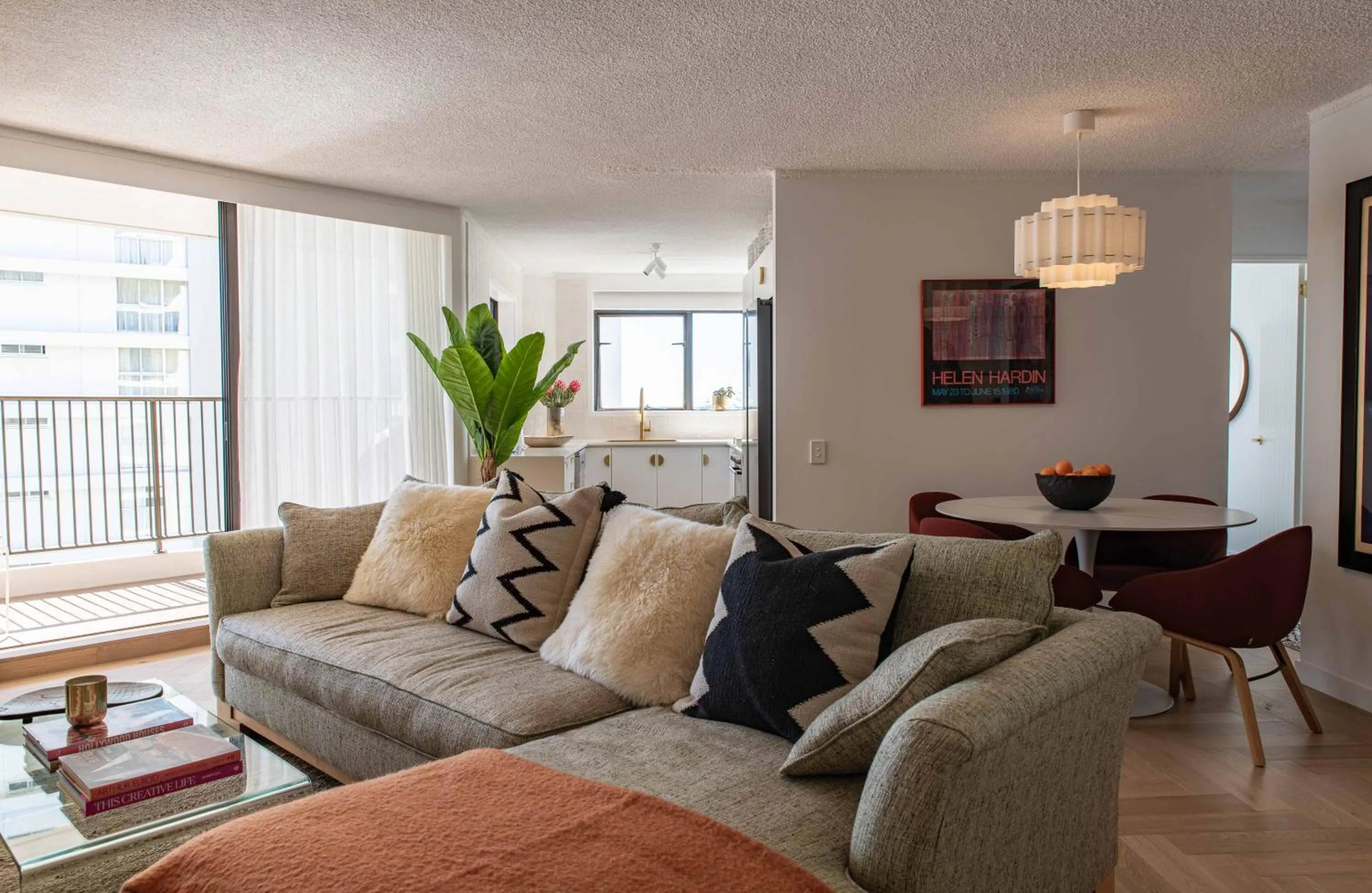 Seating area in Horizons Holiday Apartments - OFFICIAL