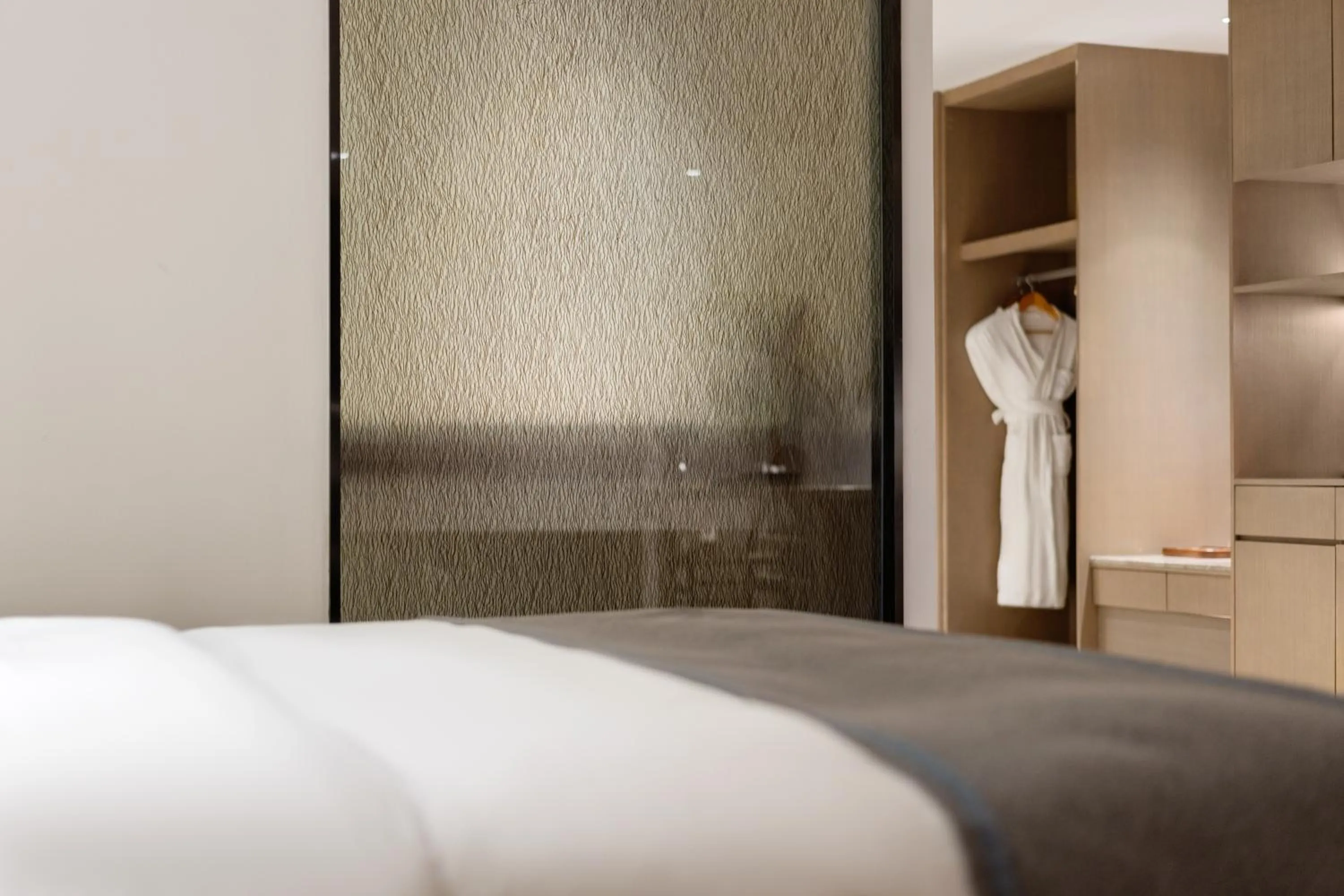 Bed in Chengdu Prolit Hotel