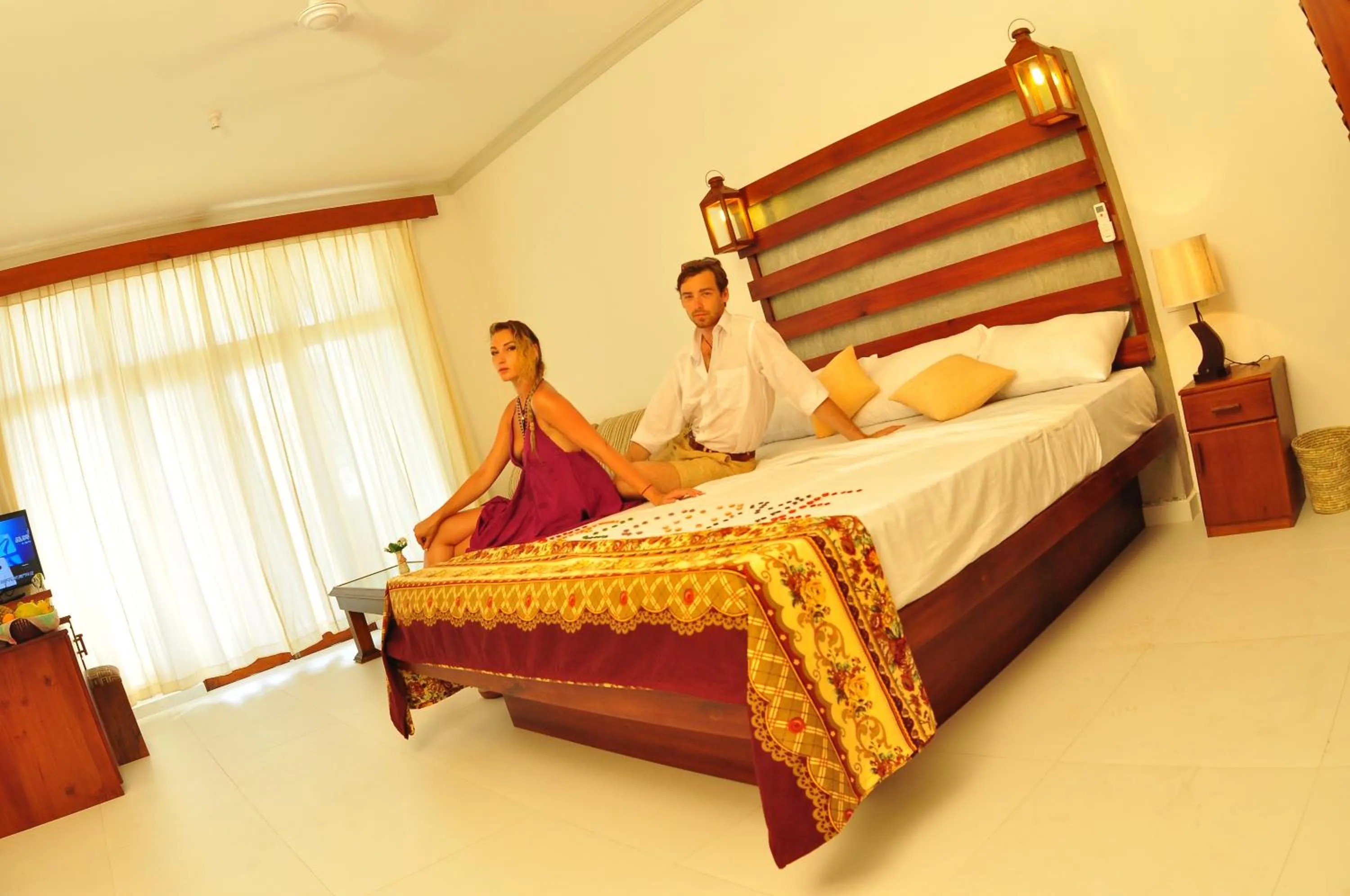 Bed in Oasey Beach Hotel