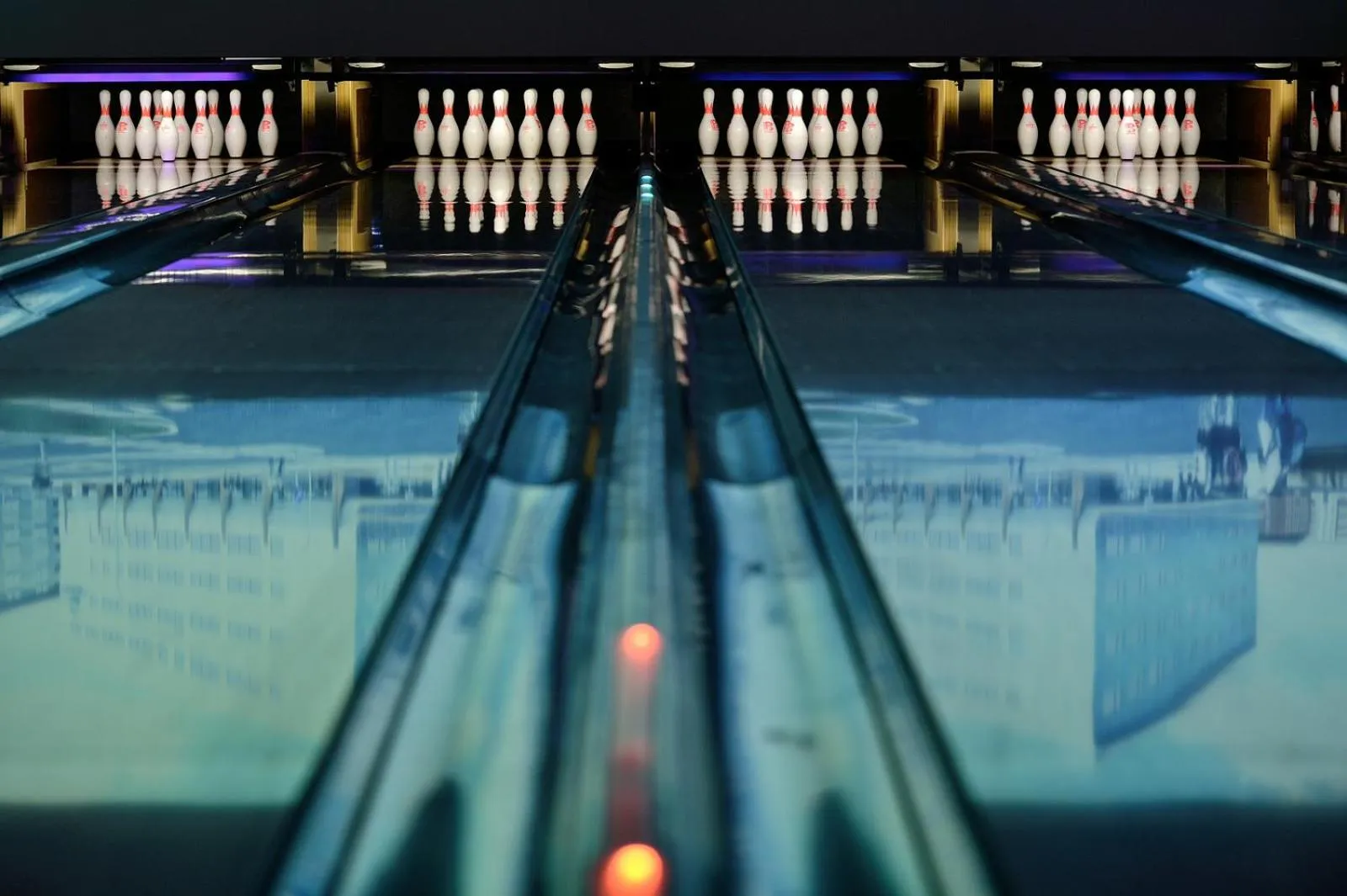 Bowling in Grand Hotel Lapland