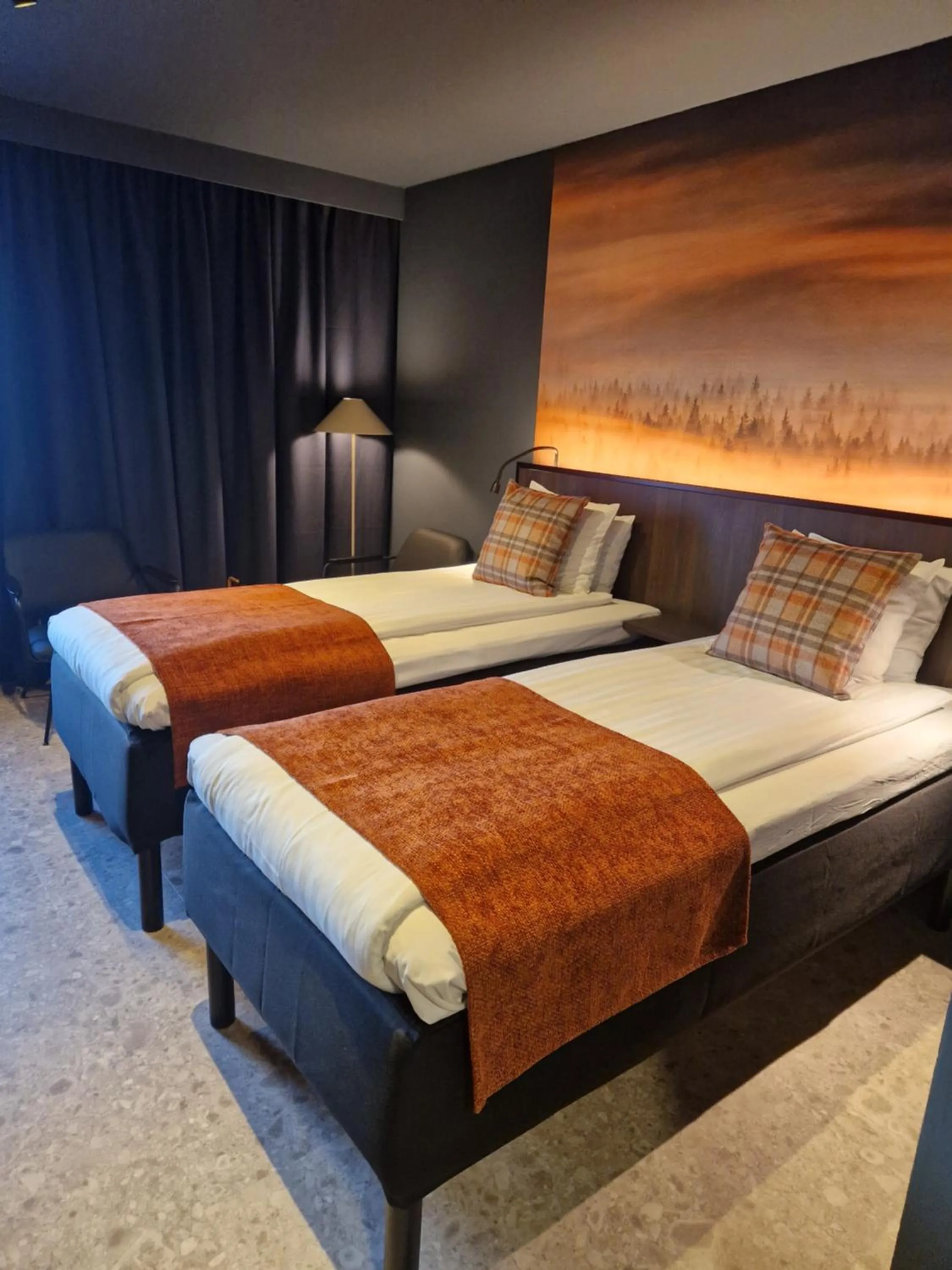 Bed in Grand Hotel Lapland