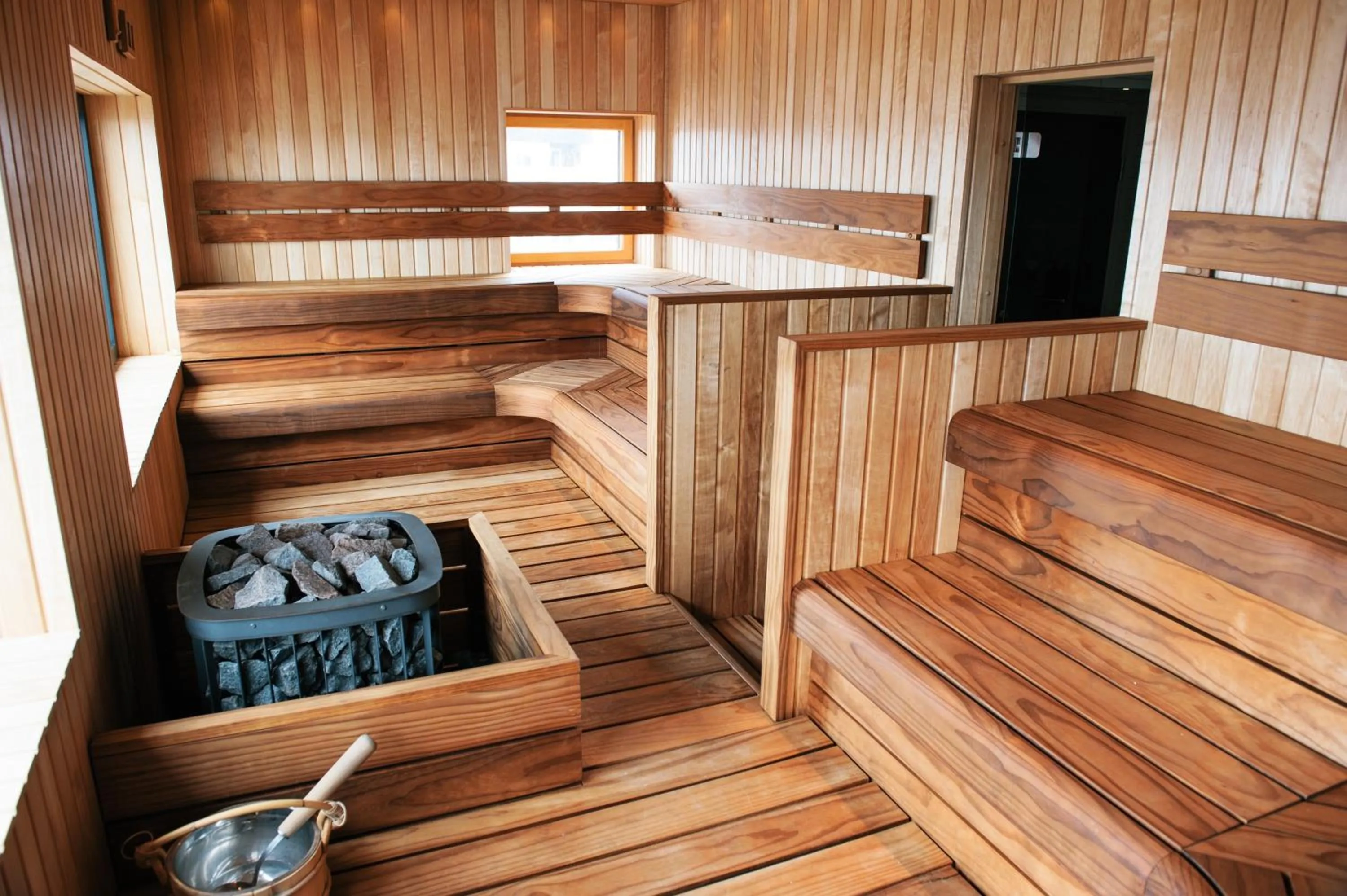 Sauna in Grand Hotel Lapland