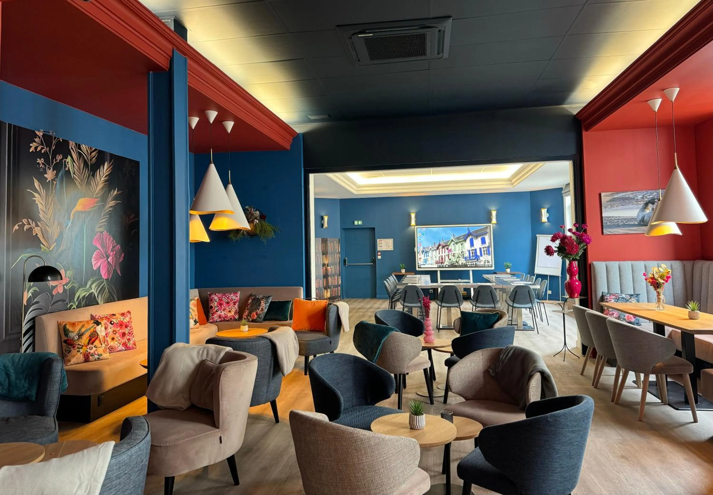 Living room in Hôtel Villa Des 2 Caps