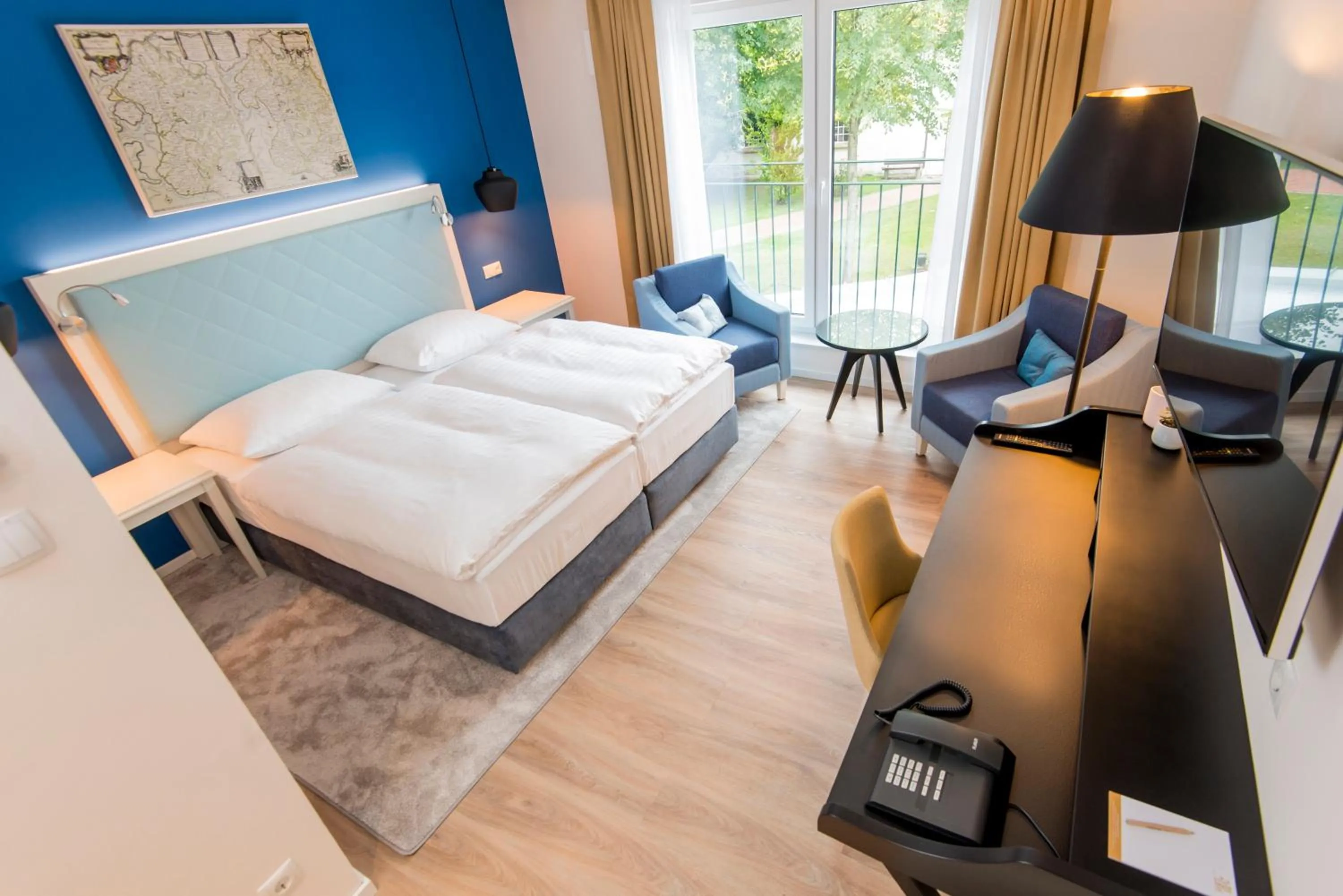 Photo of the whole room, Bed in Boutique-Hotel Zur alten Post