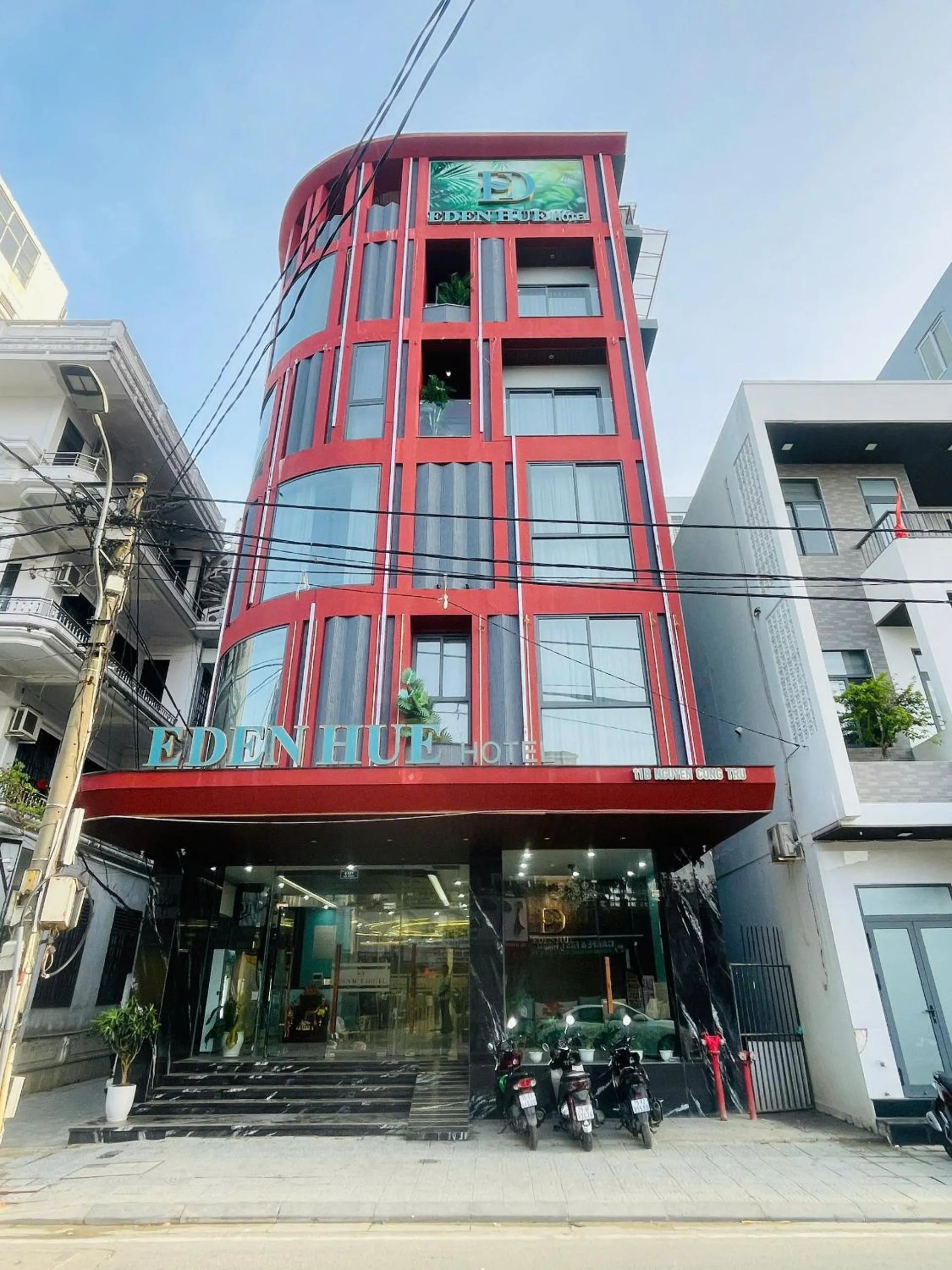 Property building in Eden Hue Hotel