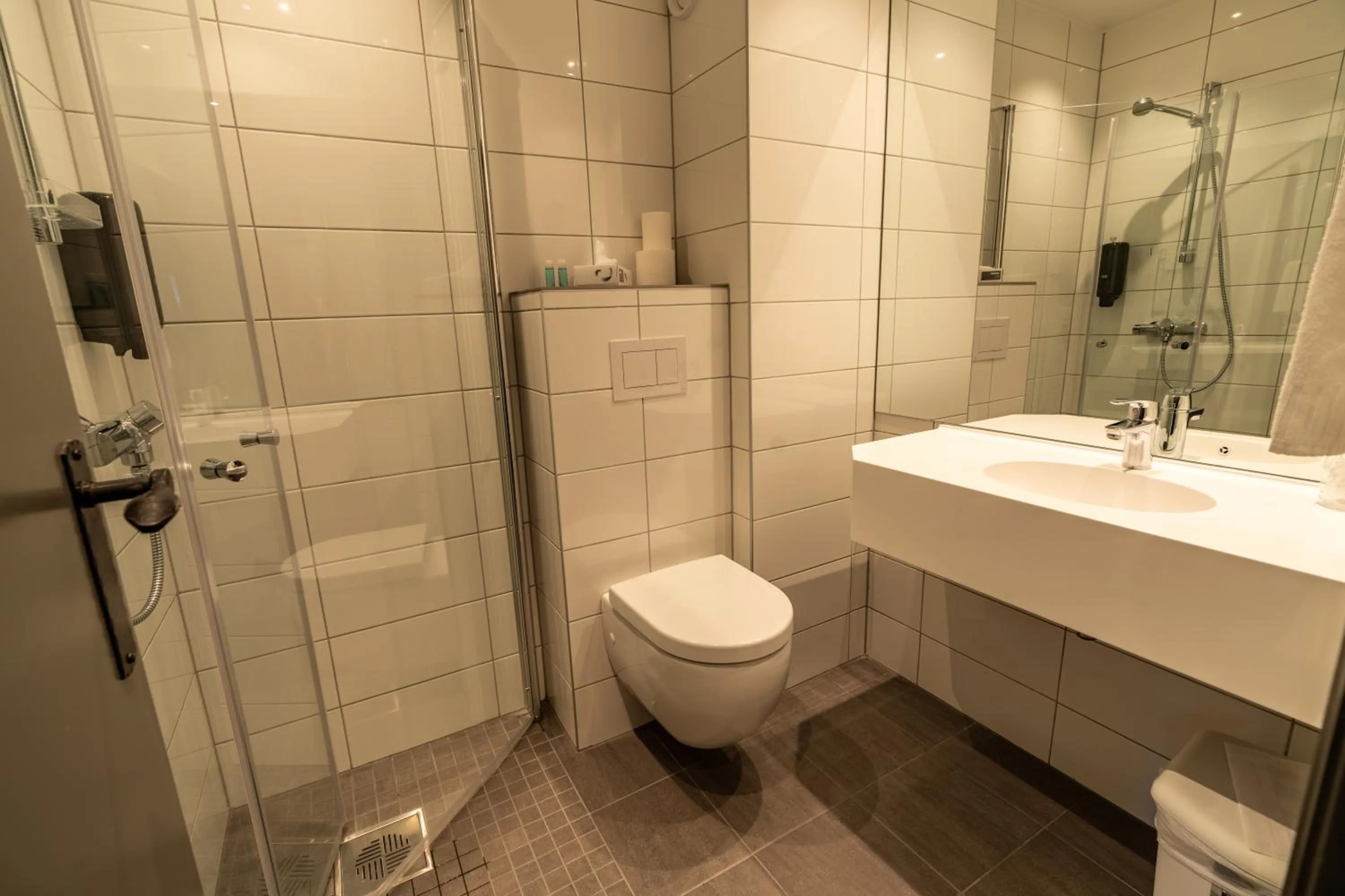 Bathroom in Hunderfossen Hotel & Resort