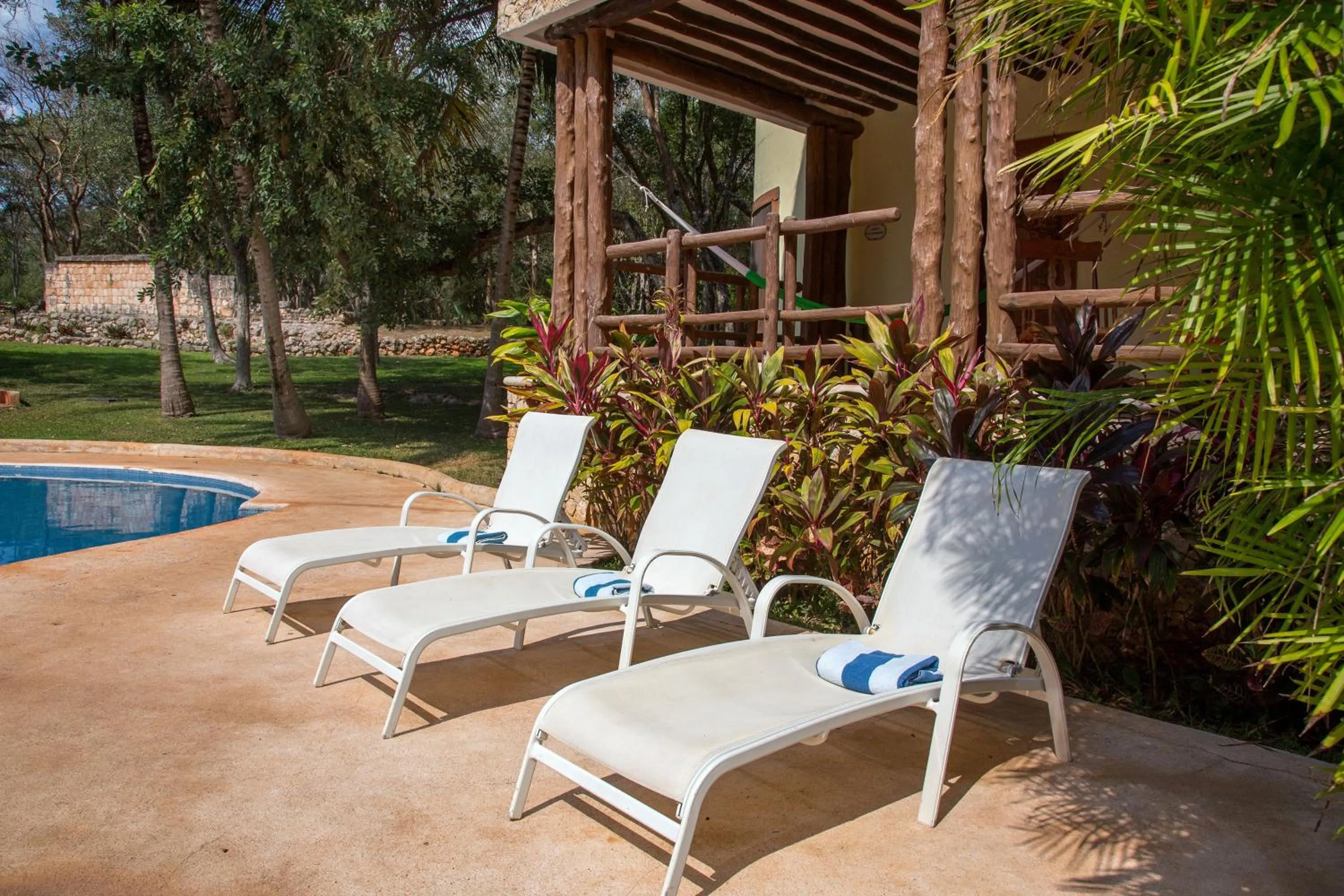 Solarium in The Lodge At Uxmal