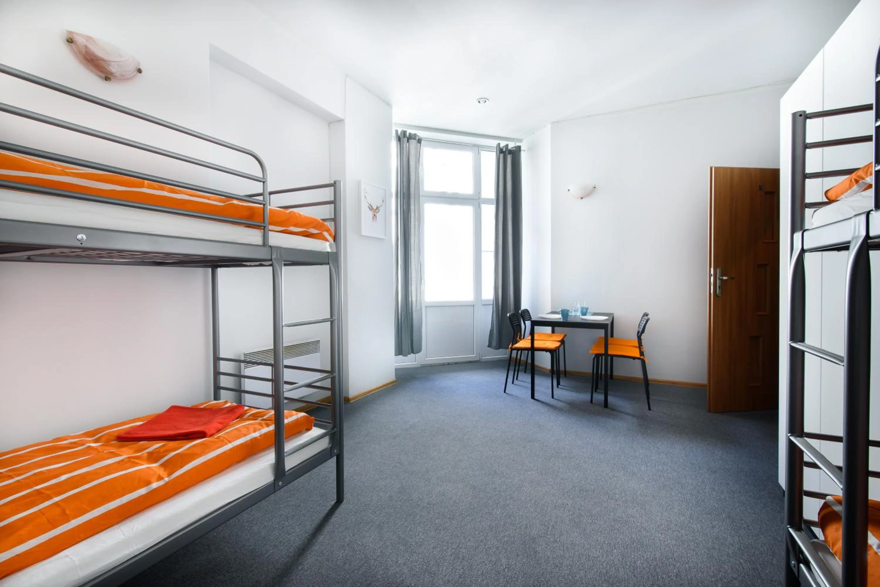 Bed in Constitution Square Rooms